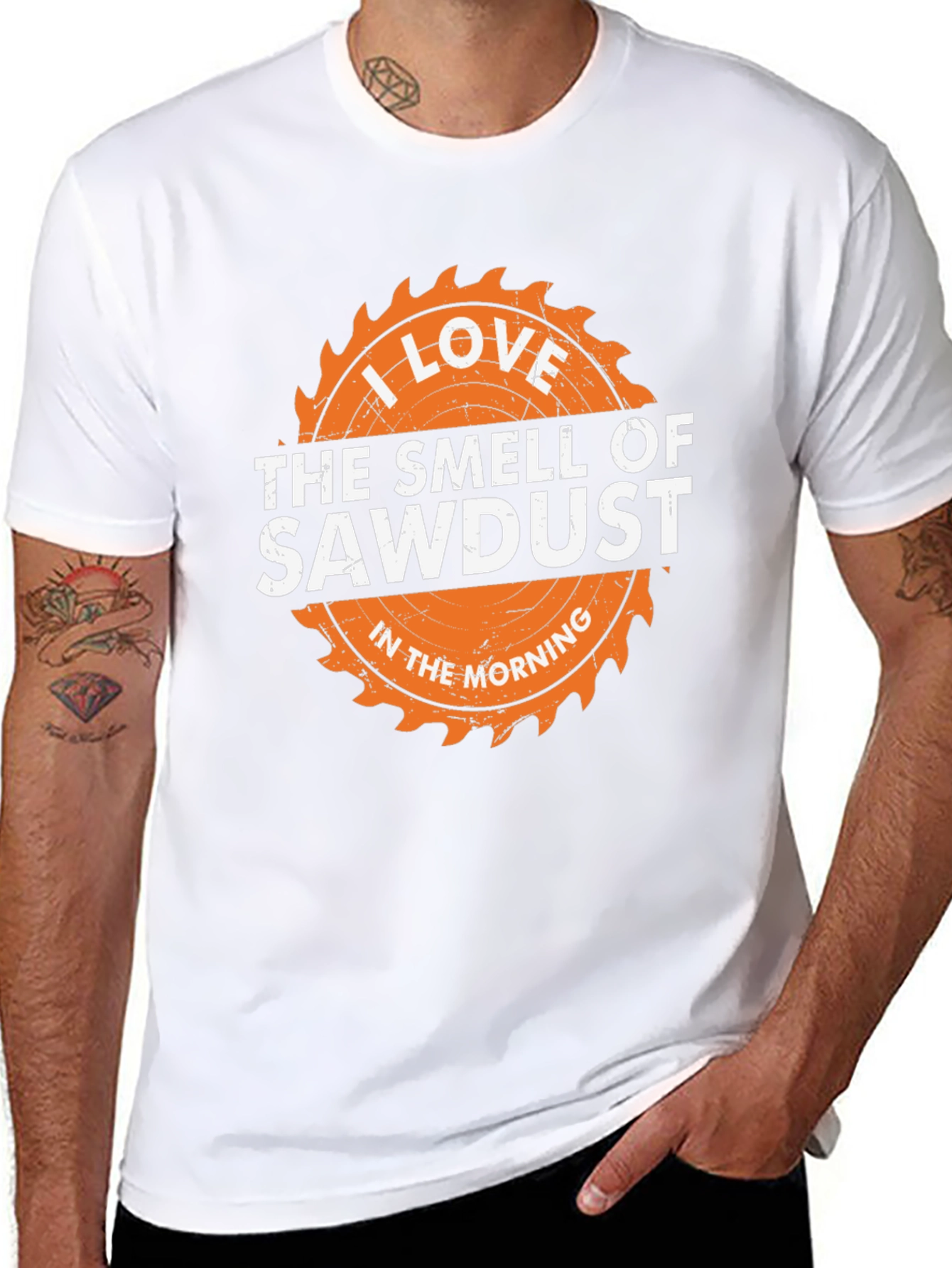 Sawdust Smell T-Shirt - Woodworker Gift