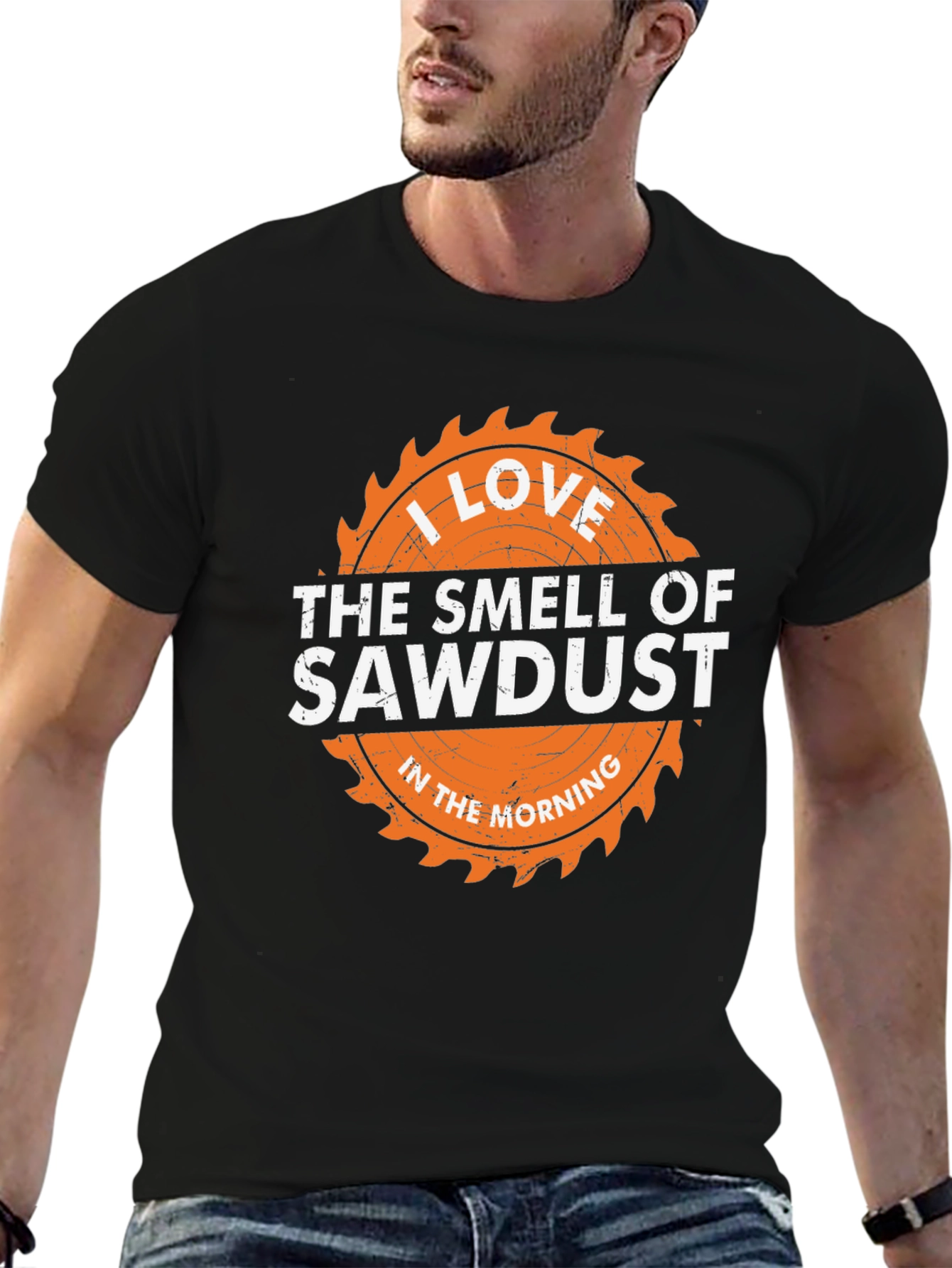 Sawdust Smell T-Shirt - Woodworker Gift