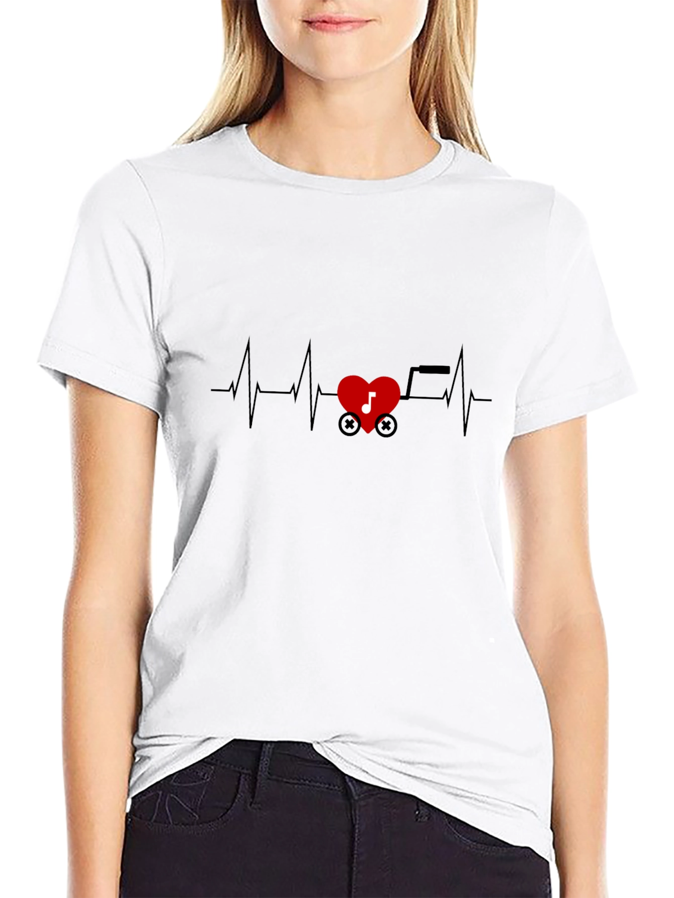 Heartbeat Music Lover T-Shirt