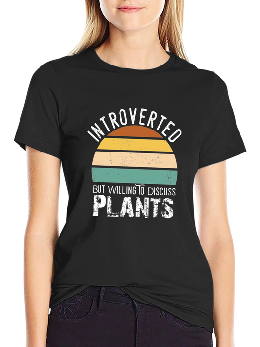 Introverted Plant Lover T-Shirt