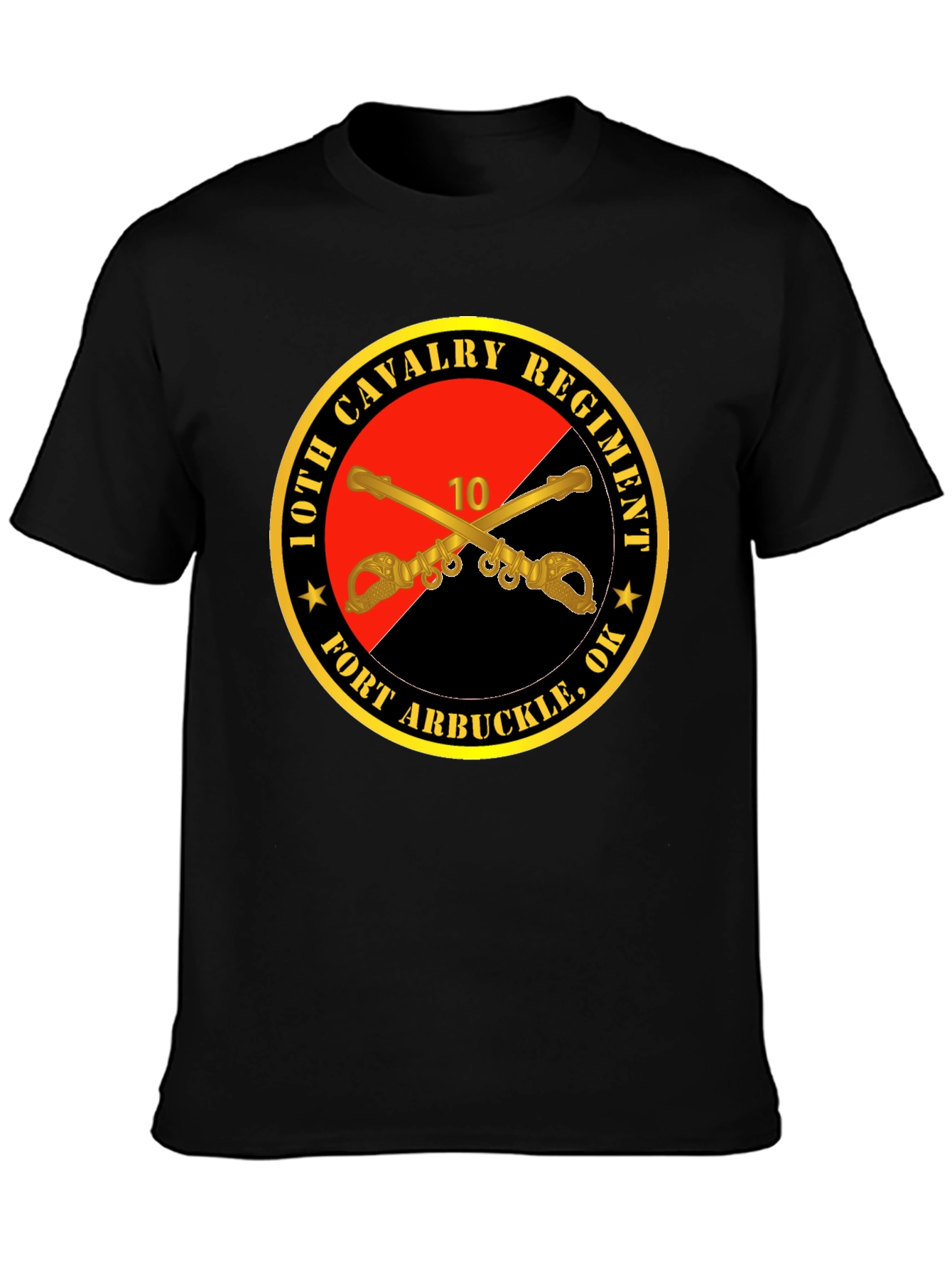 10th Cavalry Regiment T-Shirt - Fort Arbuckle OK