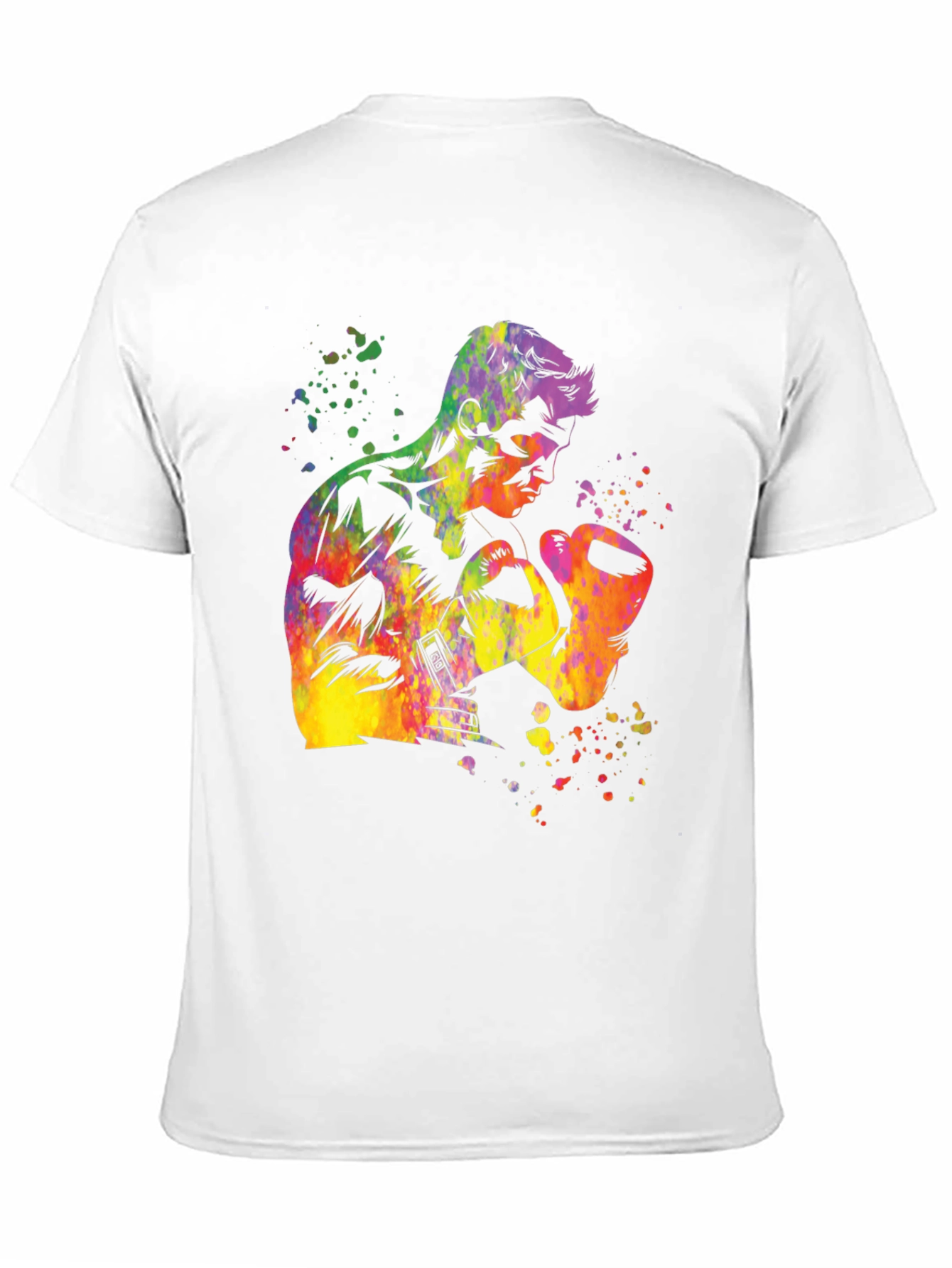 Boxer Watercolor Graphic T-Shirt