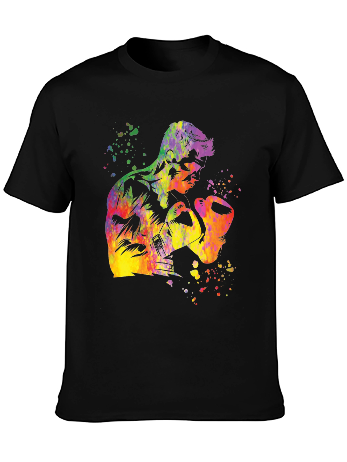 Boxer Watercolor Graphic T-Shirt