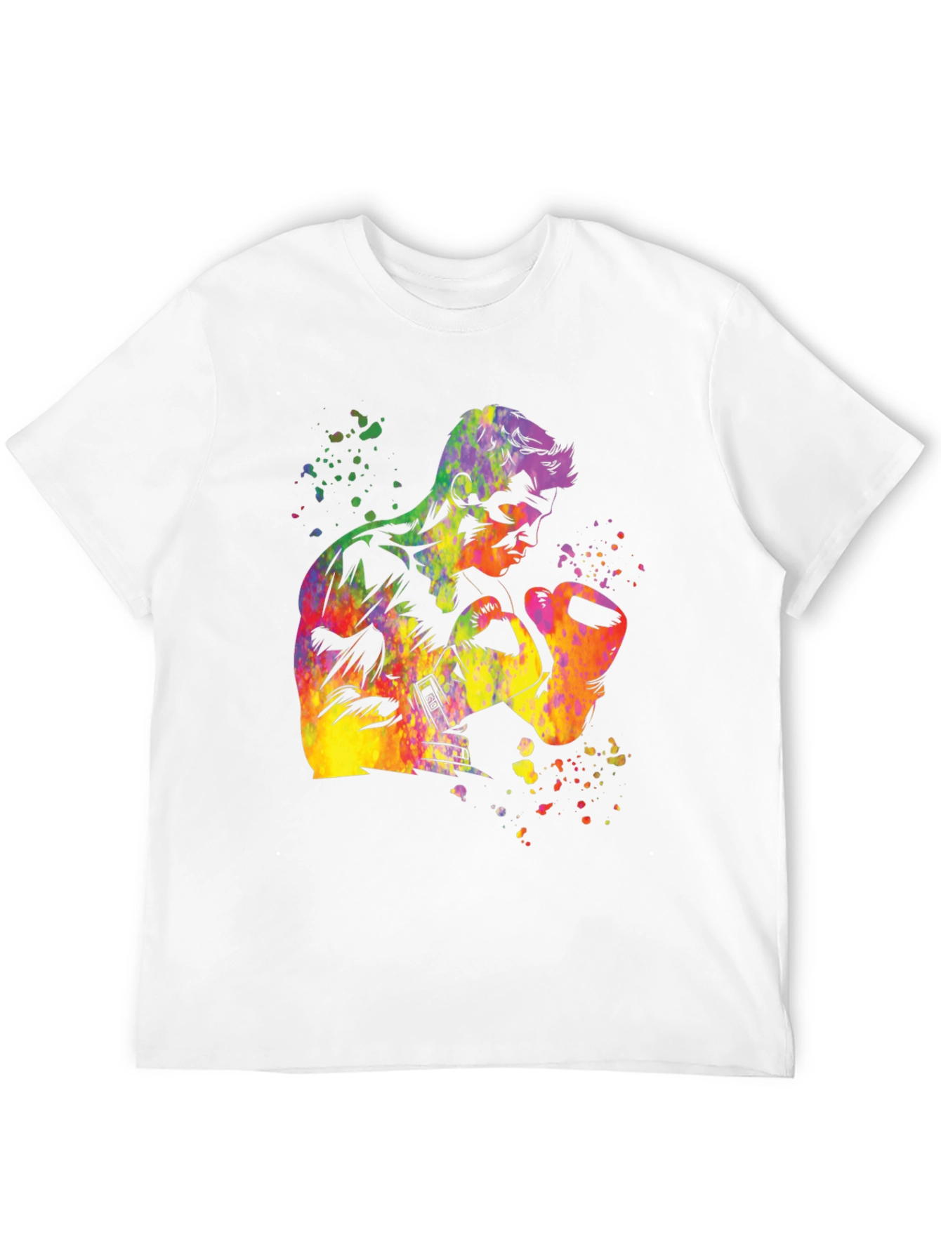 Boxer Watercolor Graphic T-Shirt