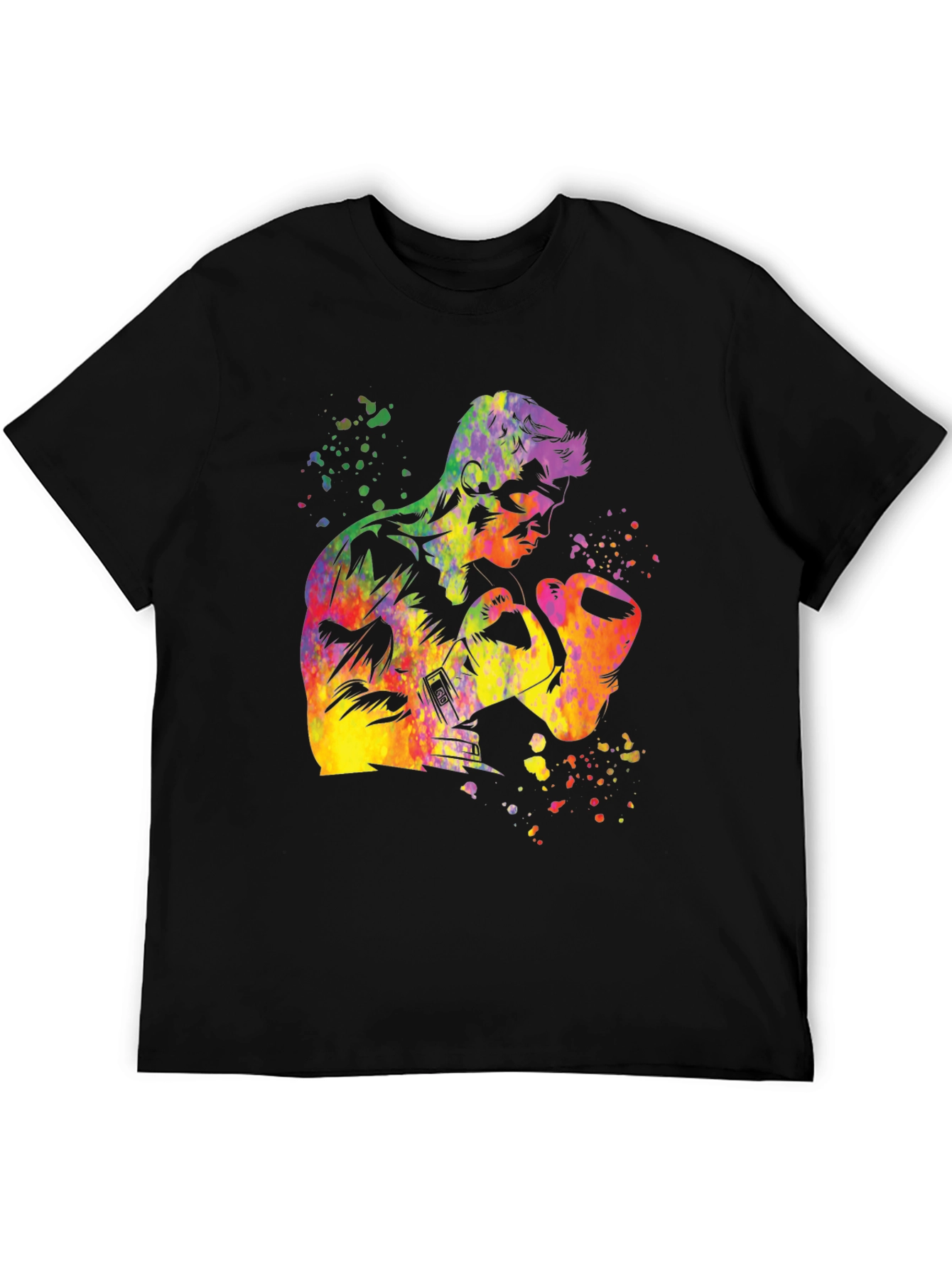 Boxer Watercolor Graphic T-Shirt