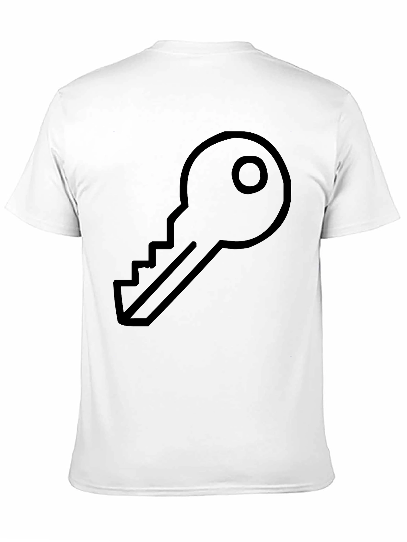 Key Graphic Black T-Shirt