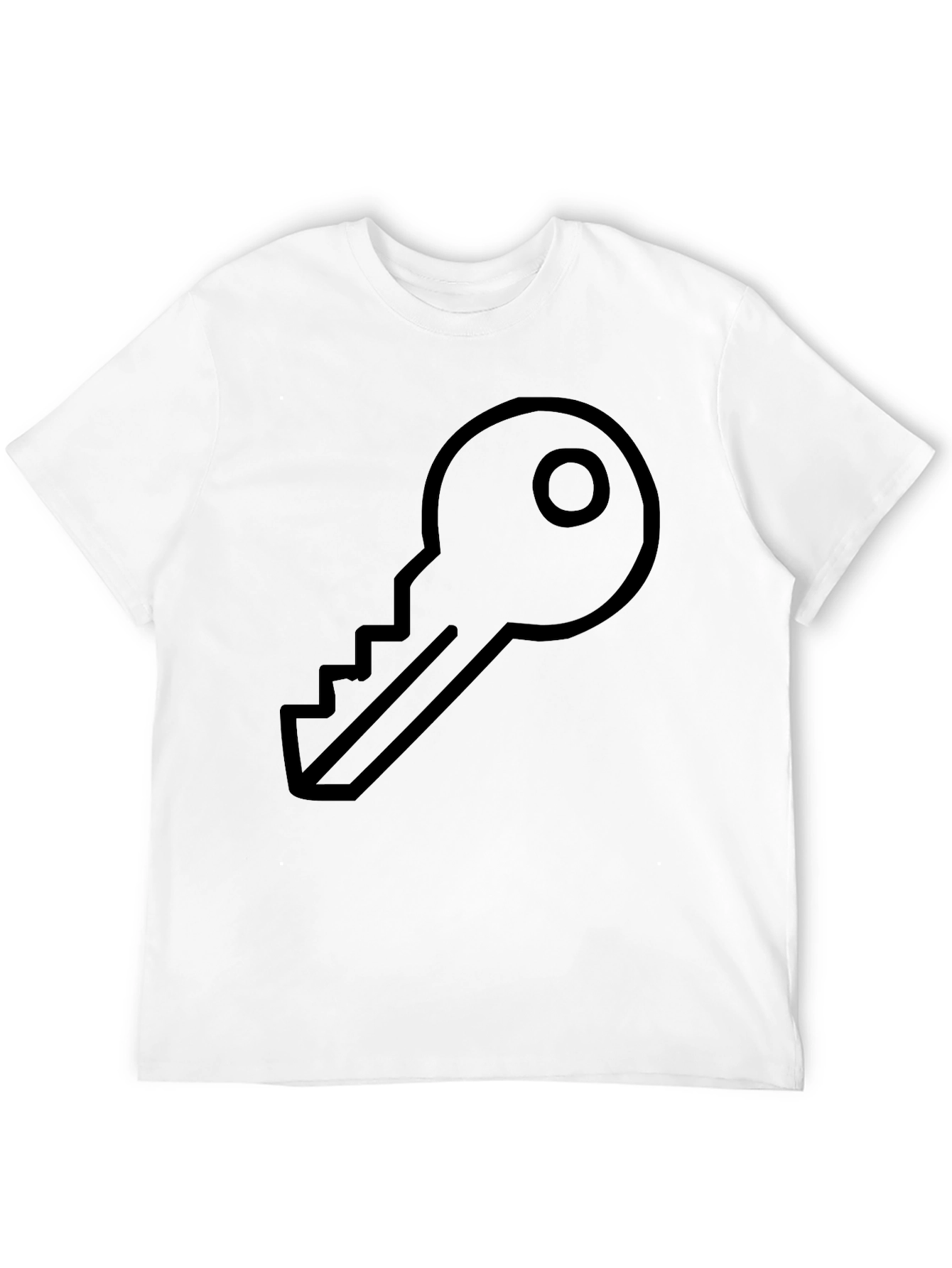 Key Graphic Black T-Shirt
