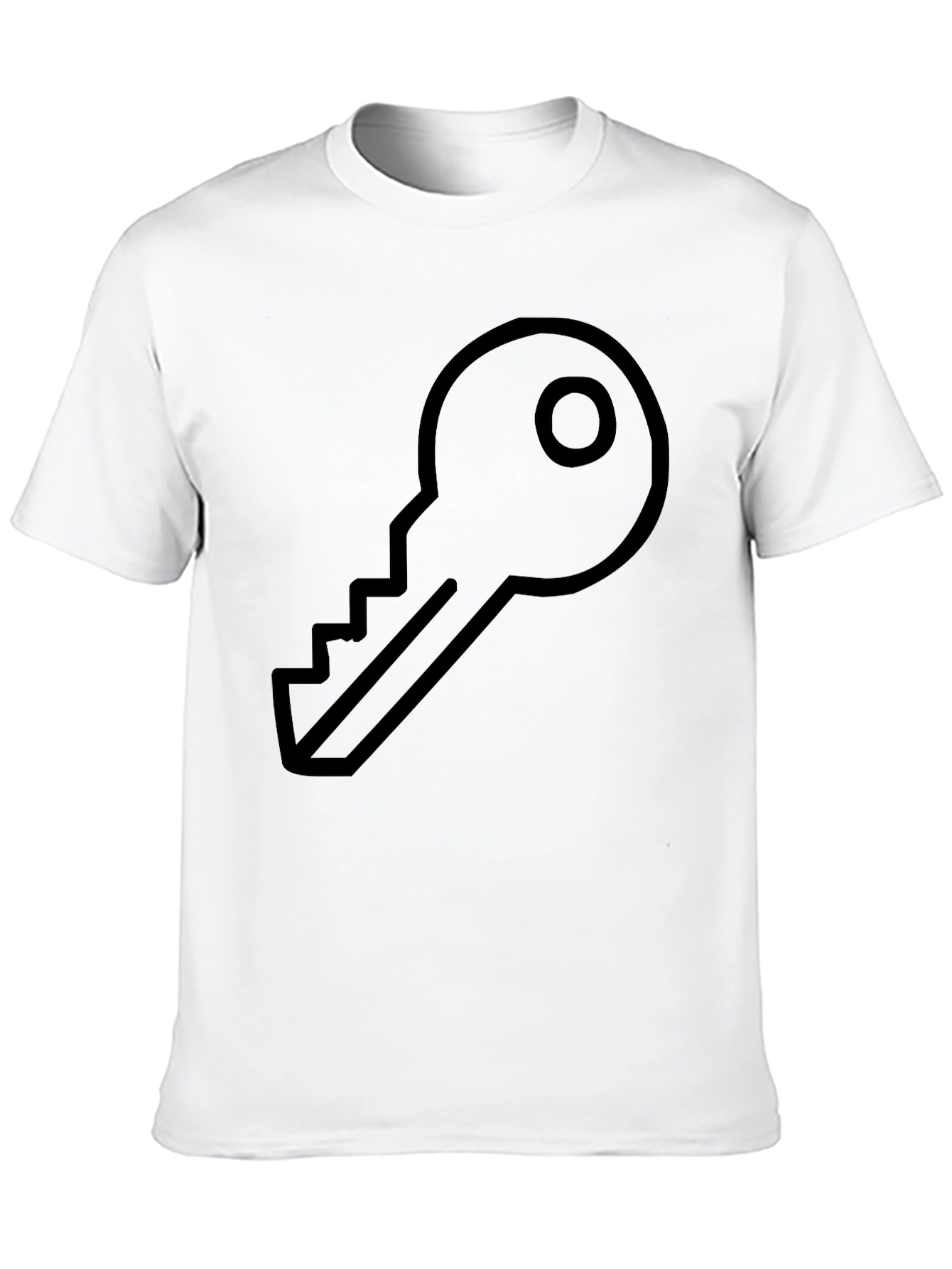 Key Graphic Black T-Shirt