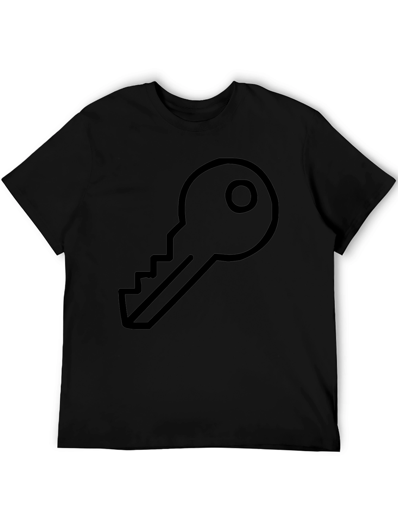 Key Graphic Black T-Shirt