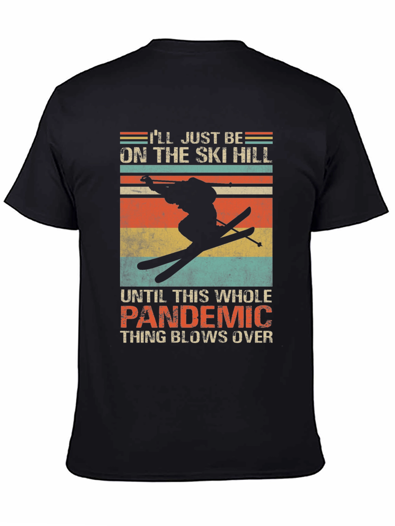 Ski Hill Pandemic T-Shirt