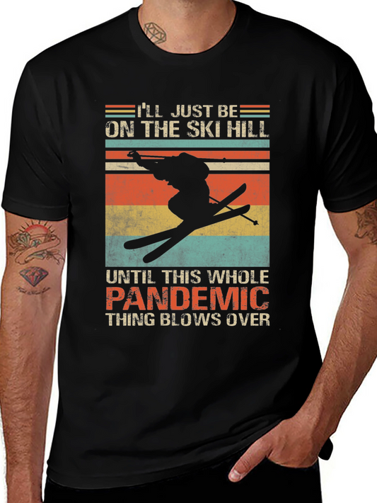 Ski Hill Pandemic T-Shirt