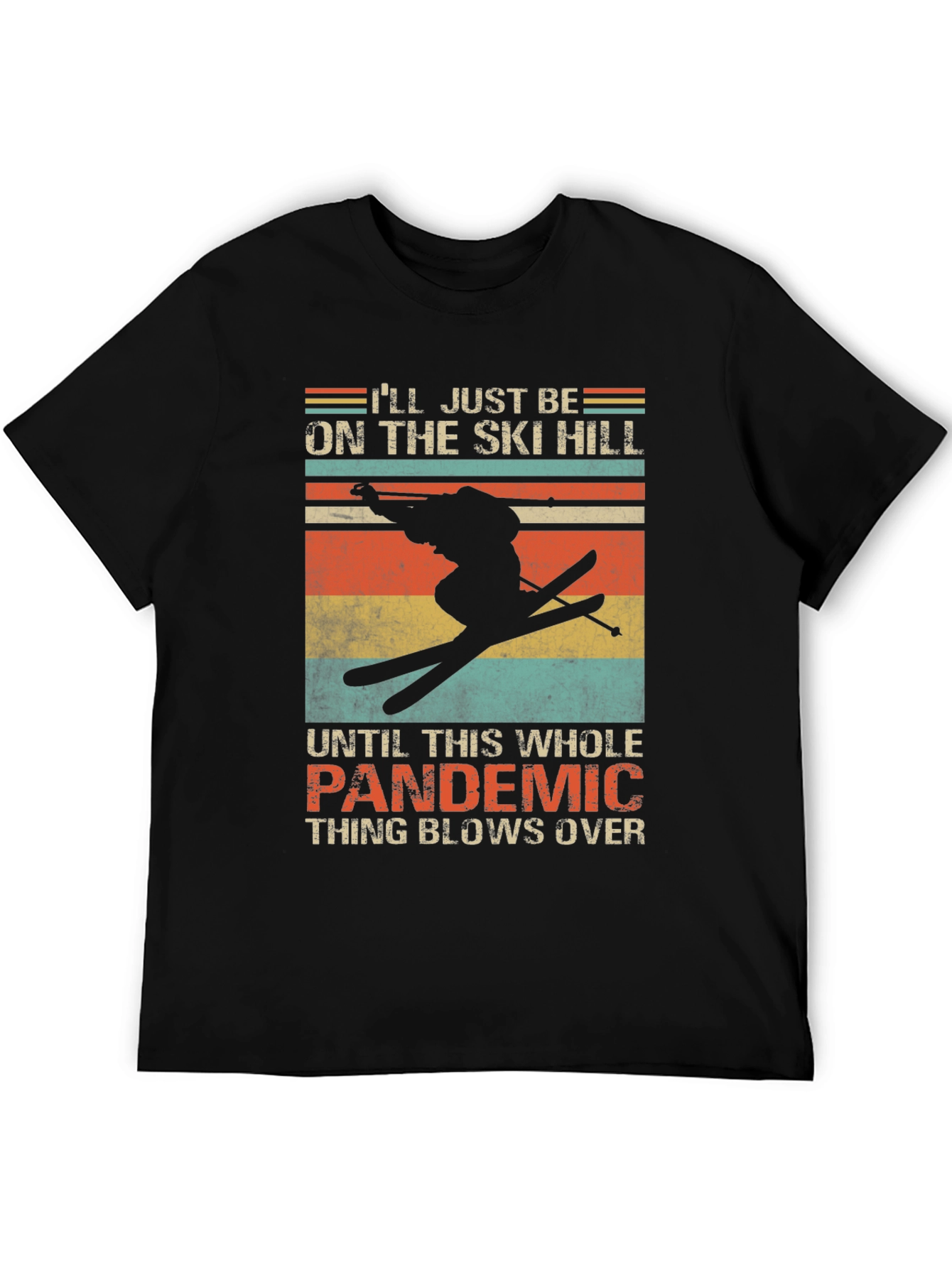 Ski Hill Pandemic T-Shirt