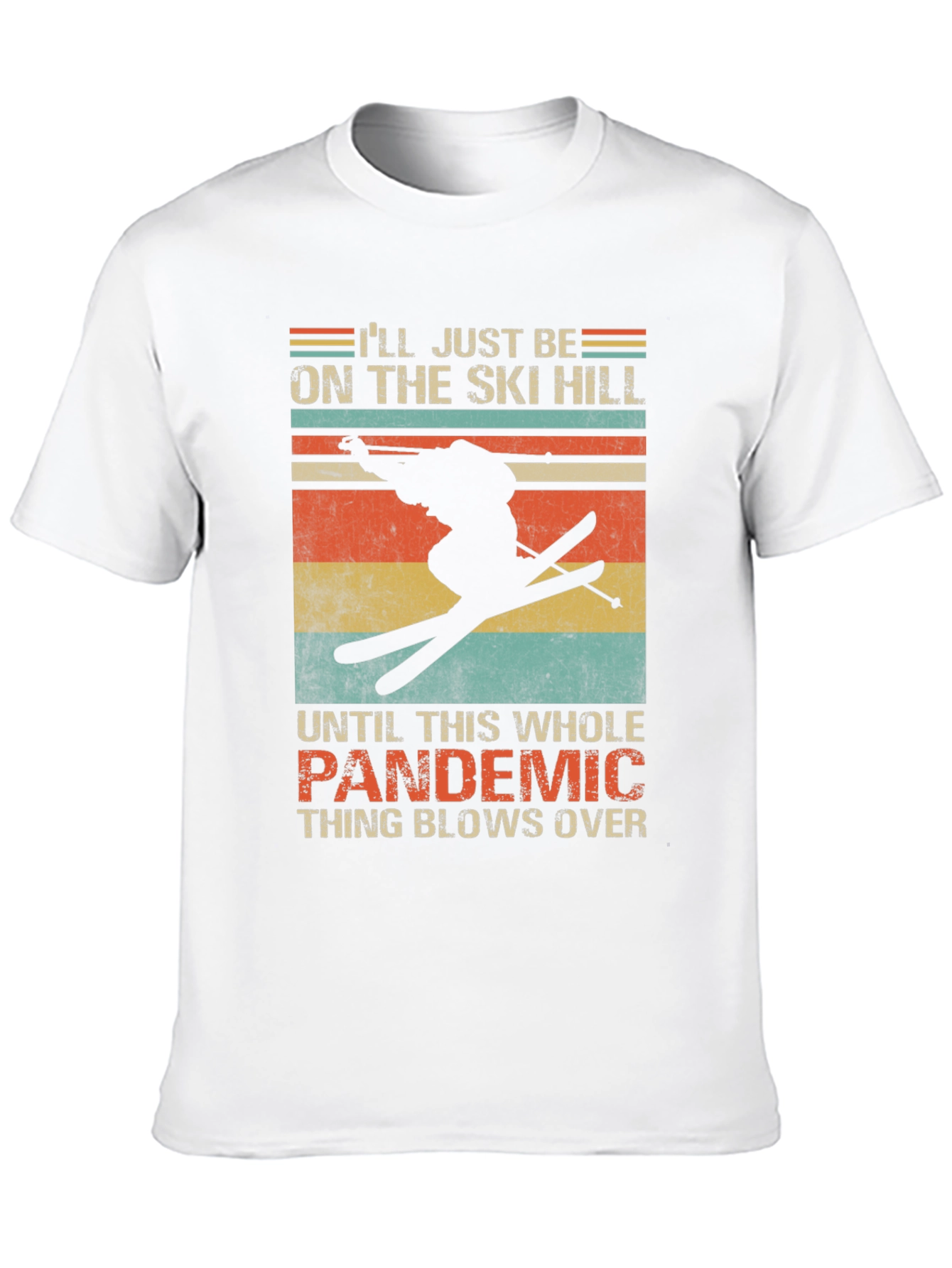 Ski Hill Pandemic T-Shirt