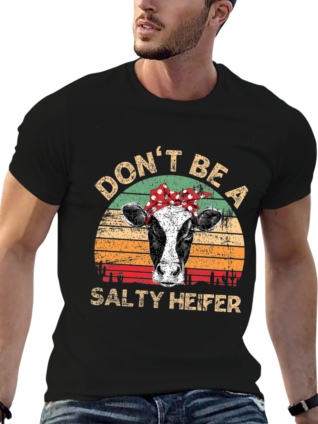 Dont Be A Salty Heifer Graphic Tee
