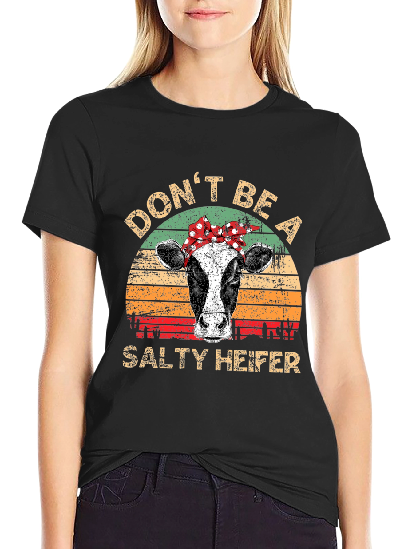 Dont Be A Salty Heifer Graphic Tee