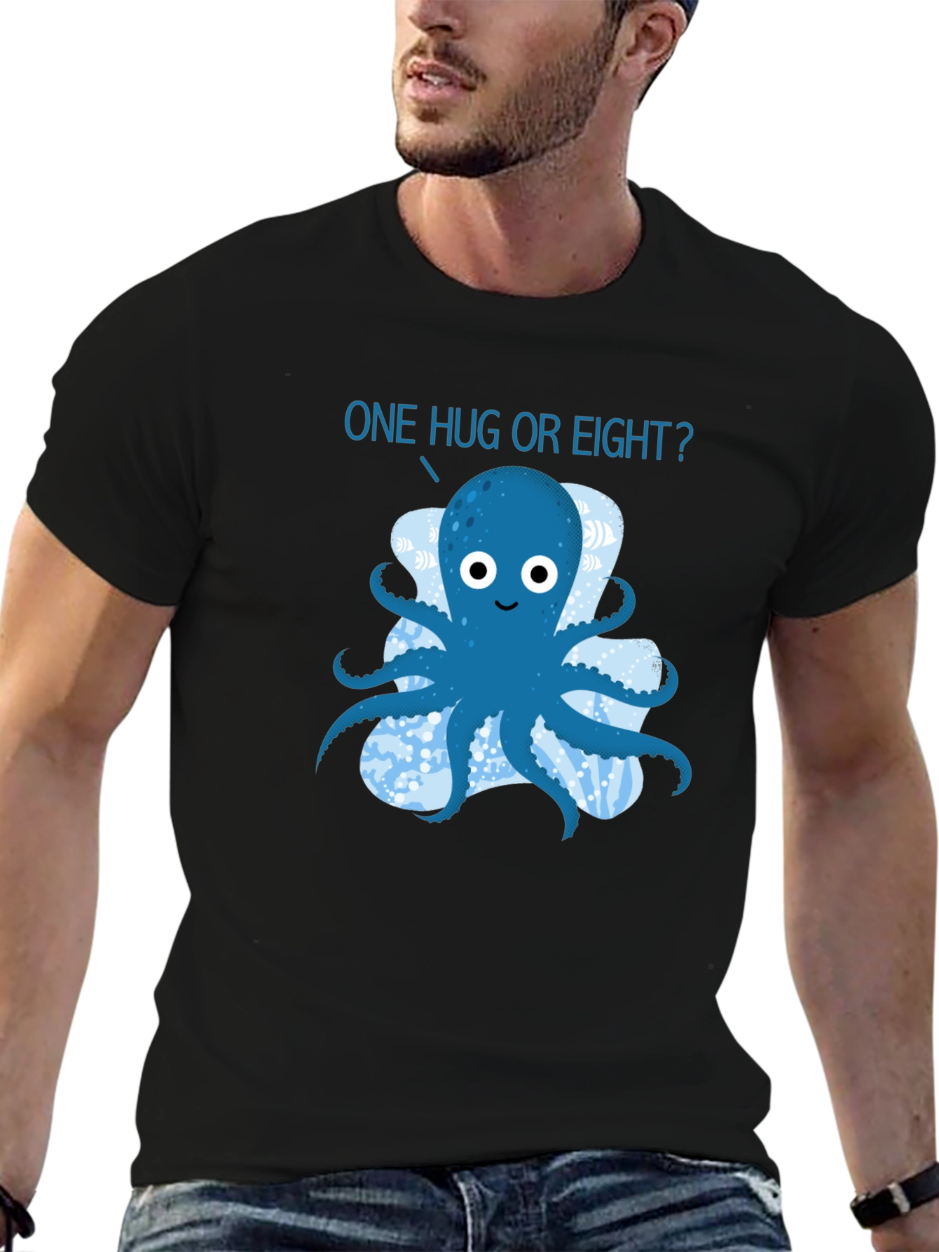 Octopus Hugs T-Shirt - One Hug or Eight?