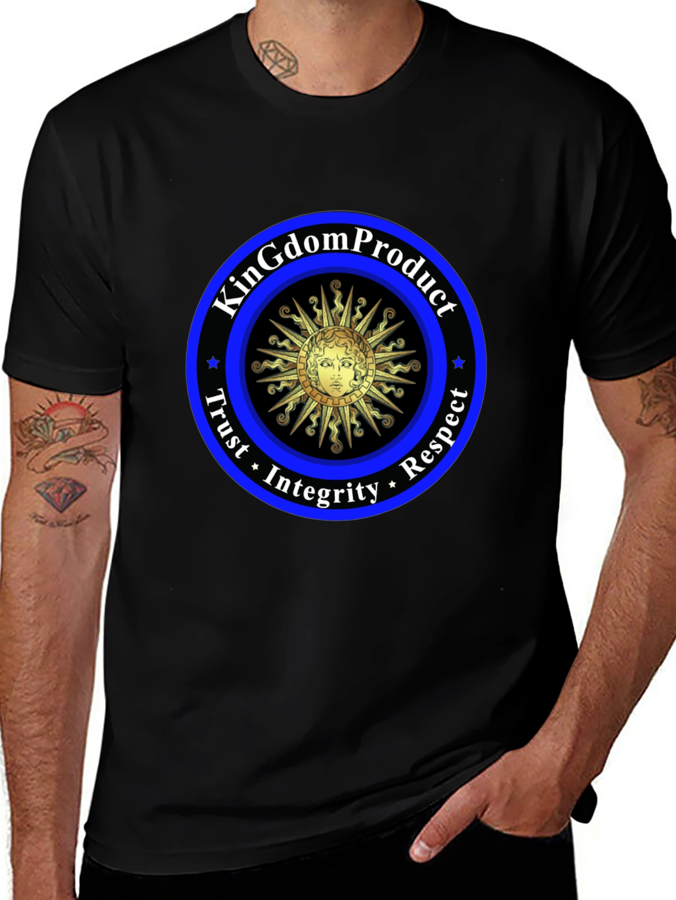 Kingdom Product T-Shirt - Trust Integrity Respect