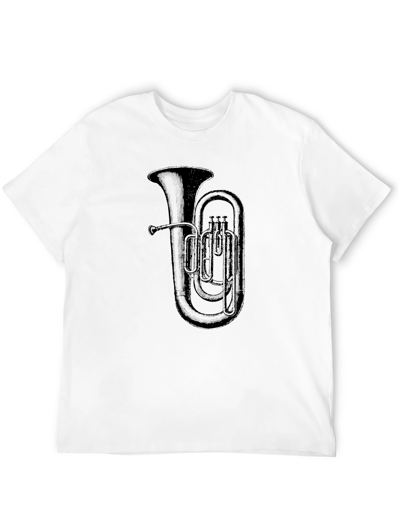 Tuba Graphic Tee - Classic Musicians T-Shirt