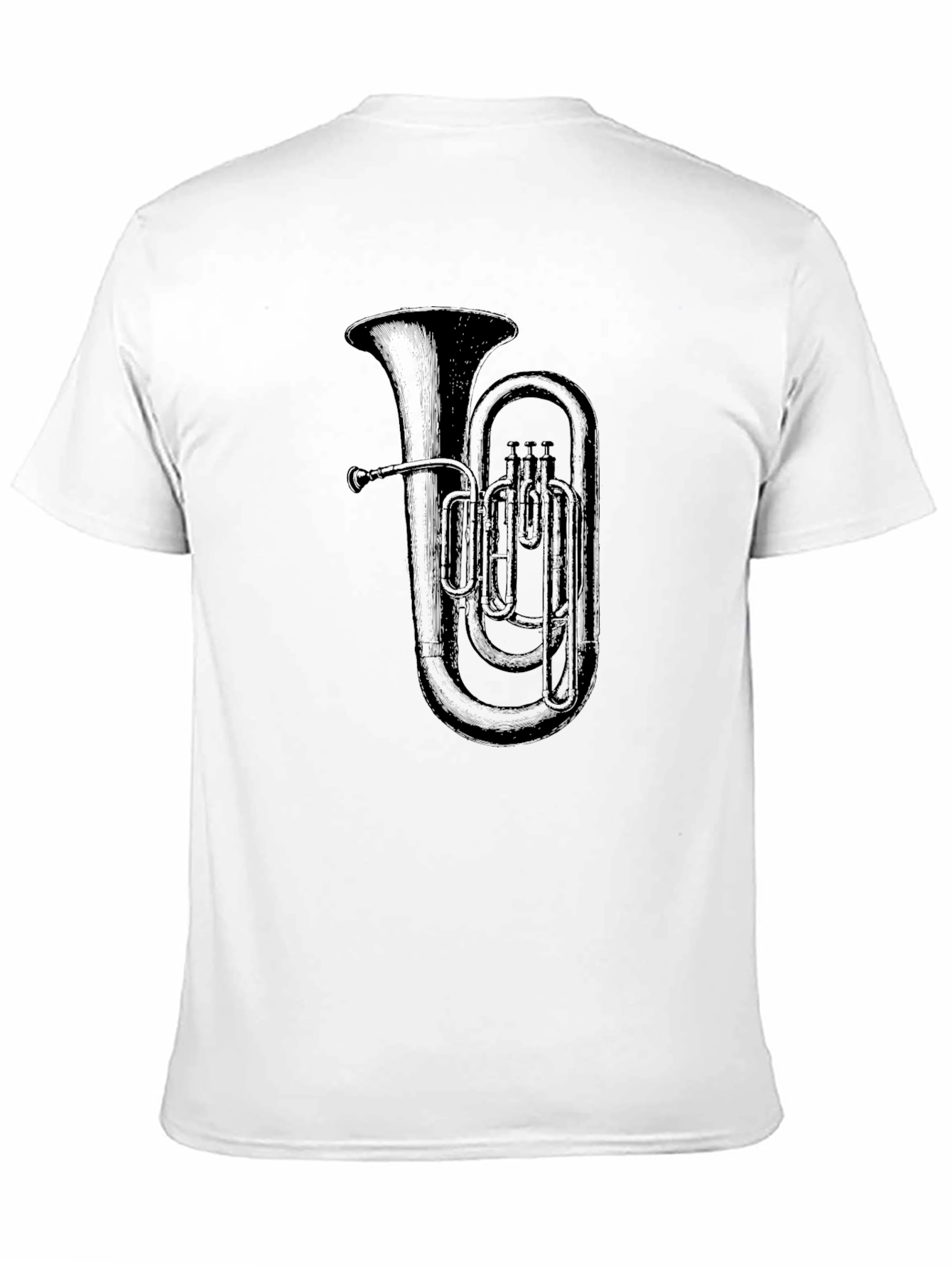 Tuba Graphic Tee - Classic Musicians T-Shirt