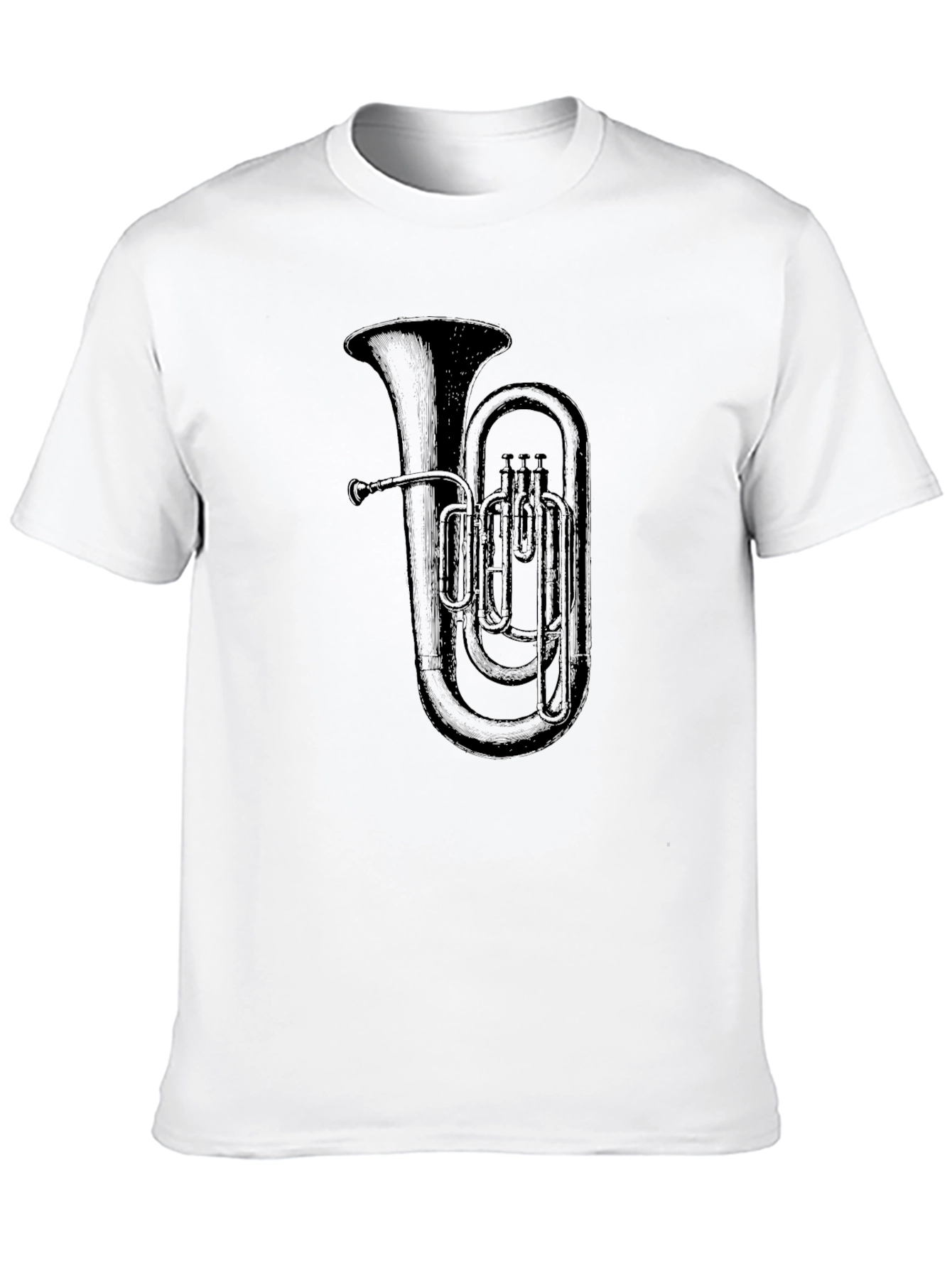 Tuba Graphic Tee - Classic Musicians T-Shirt