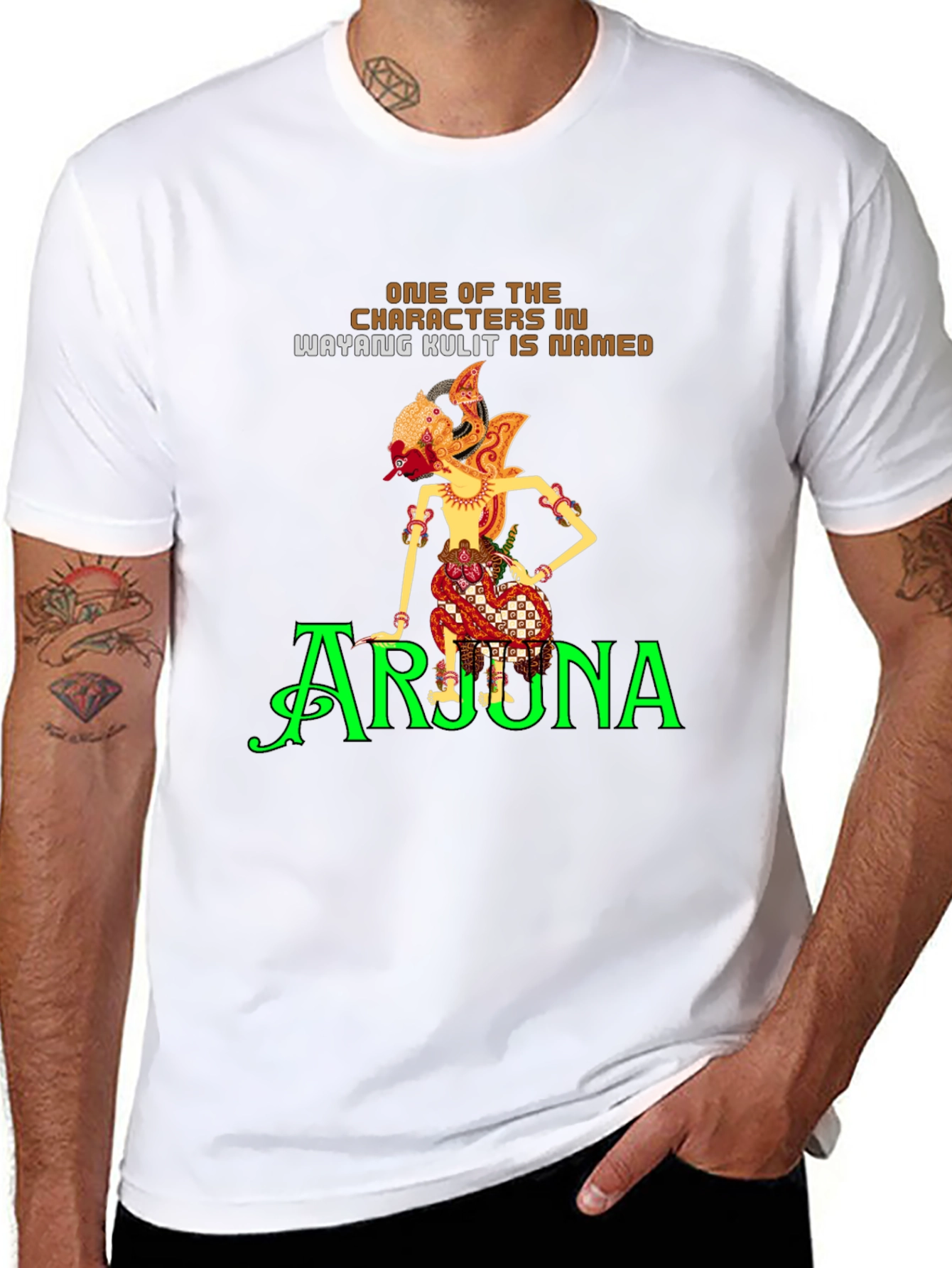 Wayang Kulit Character Tee