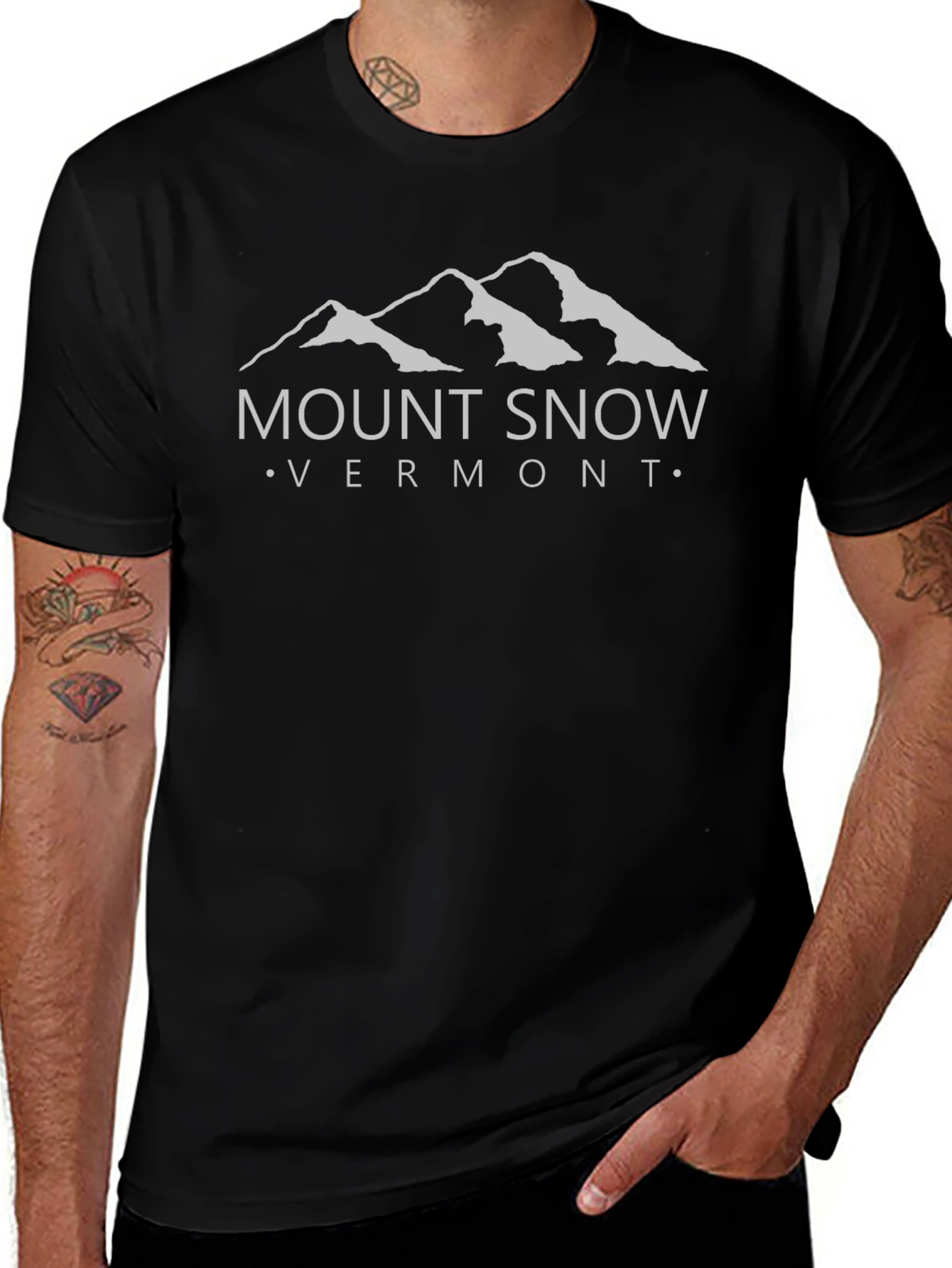 Mount Snow Vermont Graphic T-Shirt