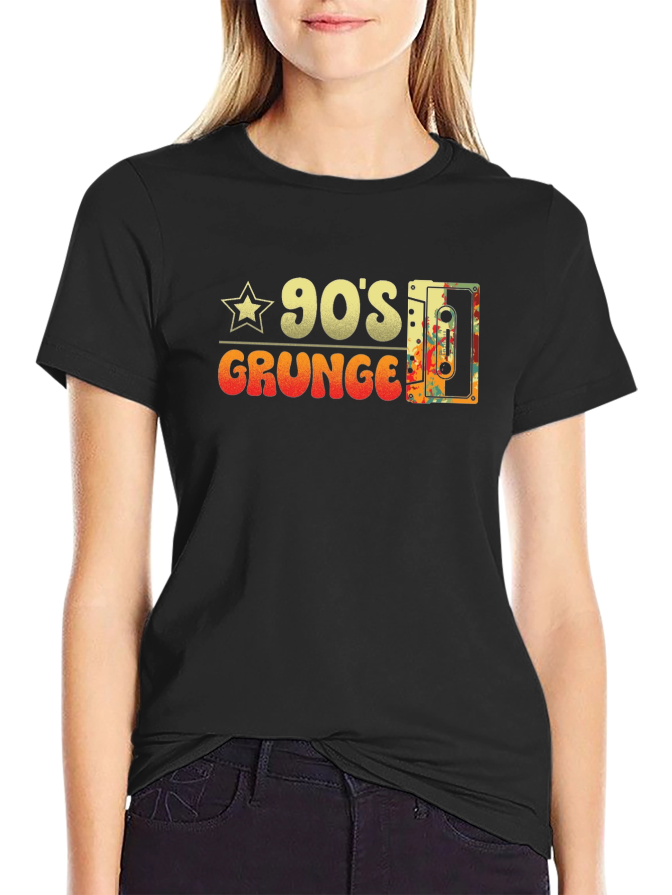 90s Grunge Cassette Tape T-Shirt