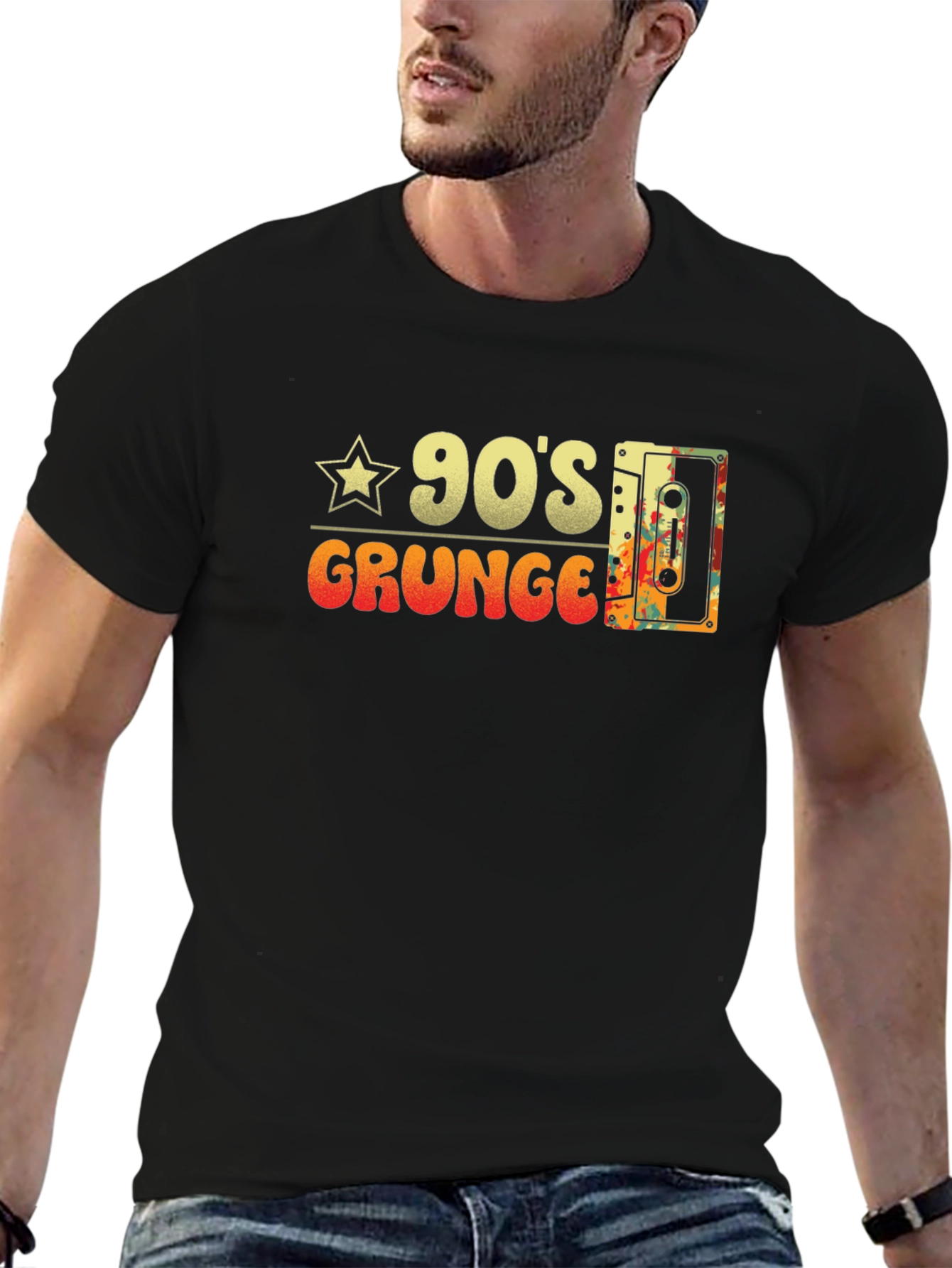 90s Grunge Cassette Tape T-Shirt