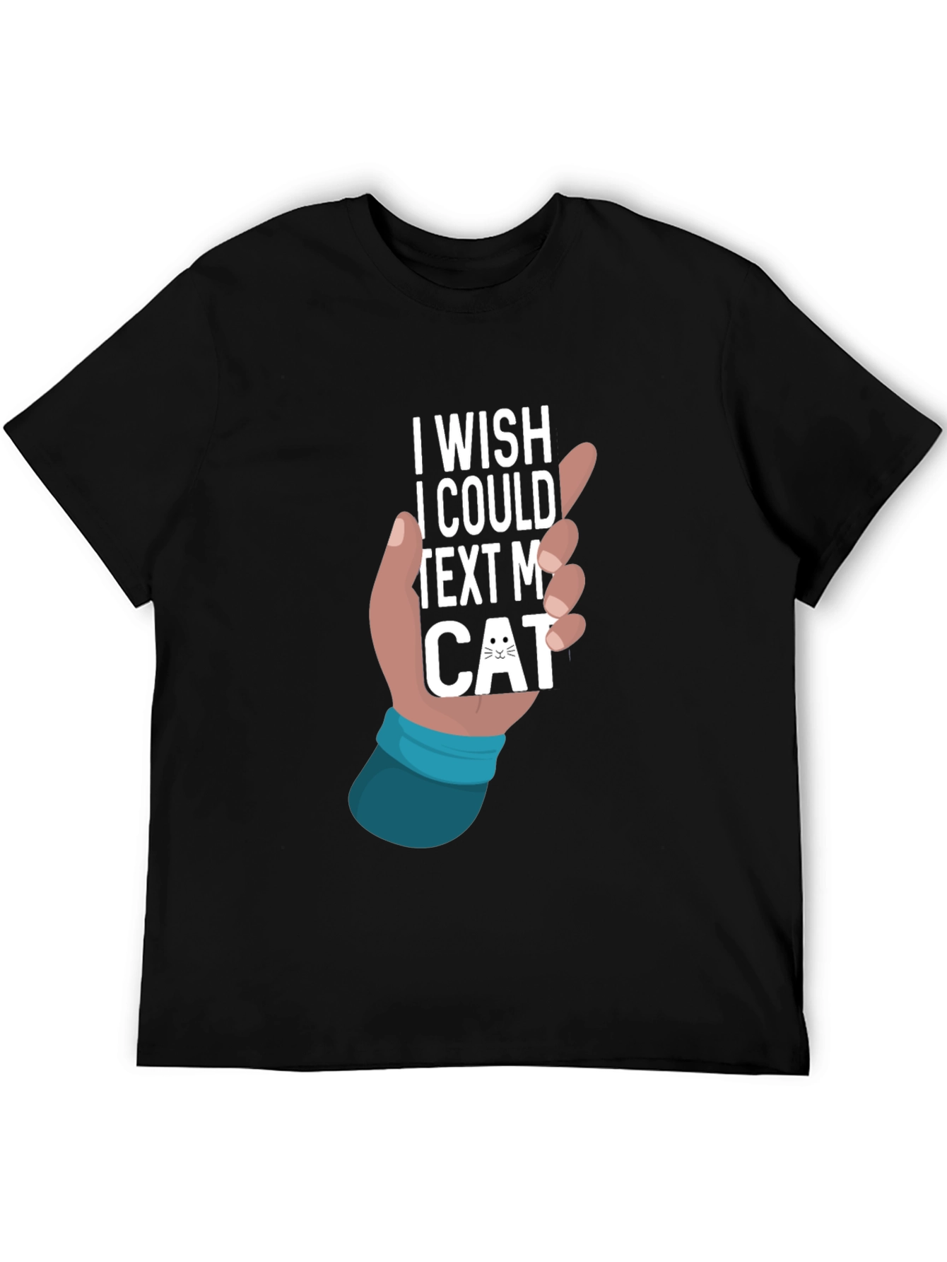 Text My Cat T-Shirt - Novelty Graphic Tee