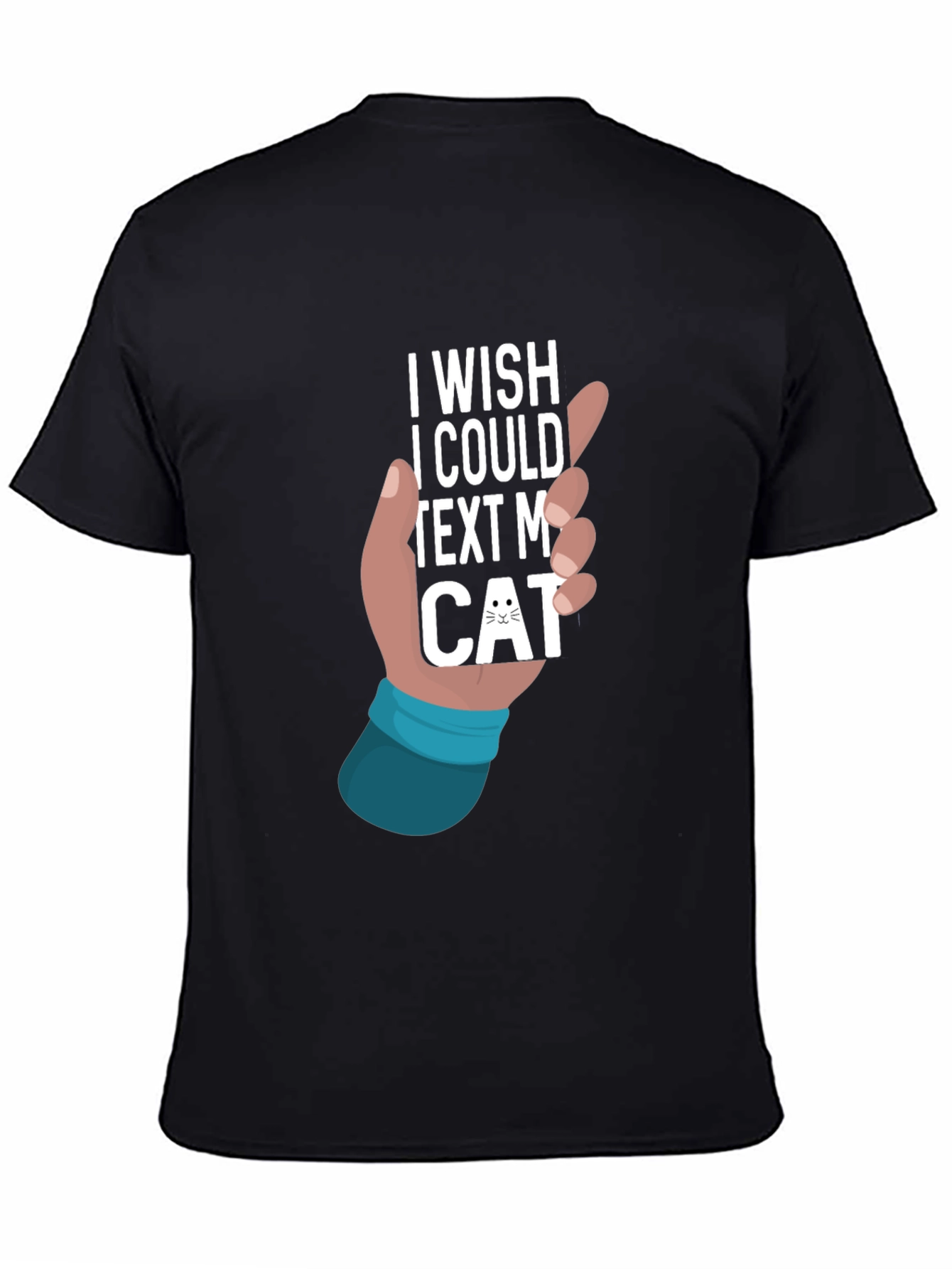 Text My Cat T-Shirt - Novelty Graphic Tee