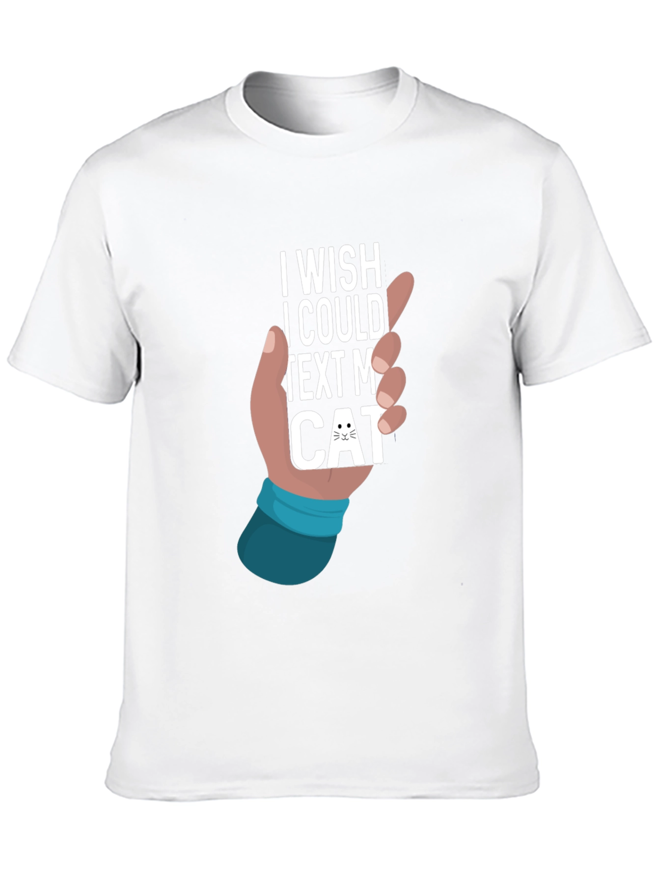 Text My Cat T-Shirt - Novelty Graphic Tee