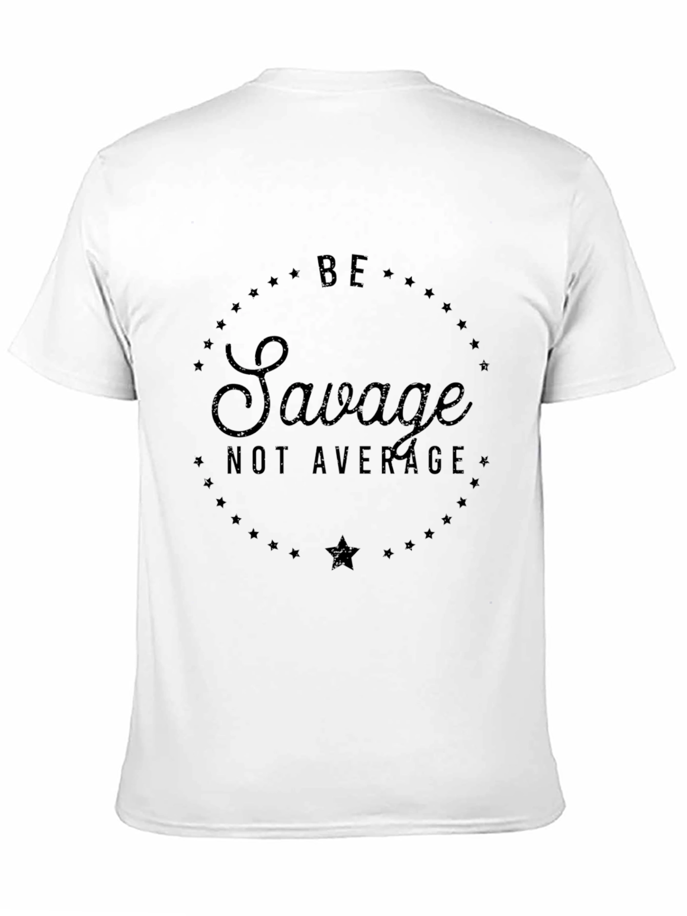 Be Savage Graphic Tee - Stylish Mens Black T-Shirt