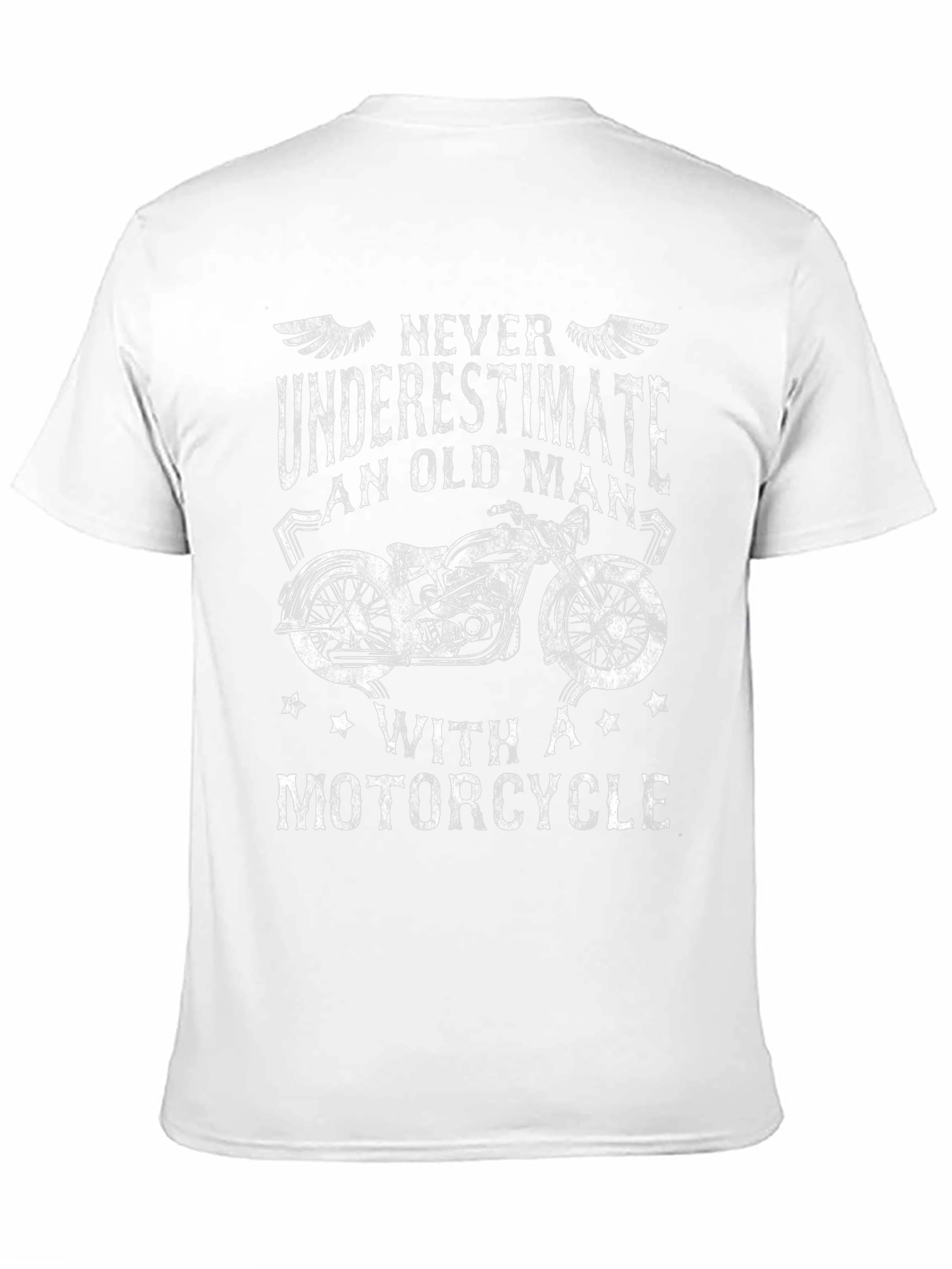 Never Underestimate Old Man T-Shirt