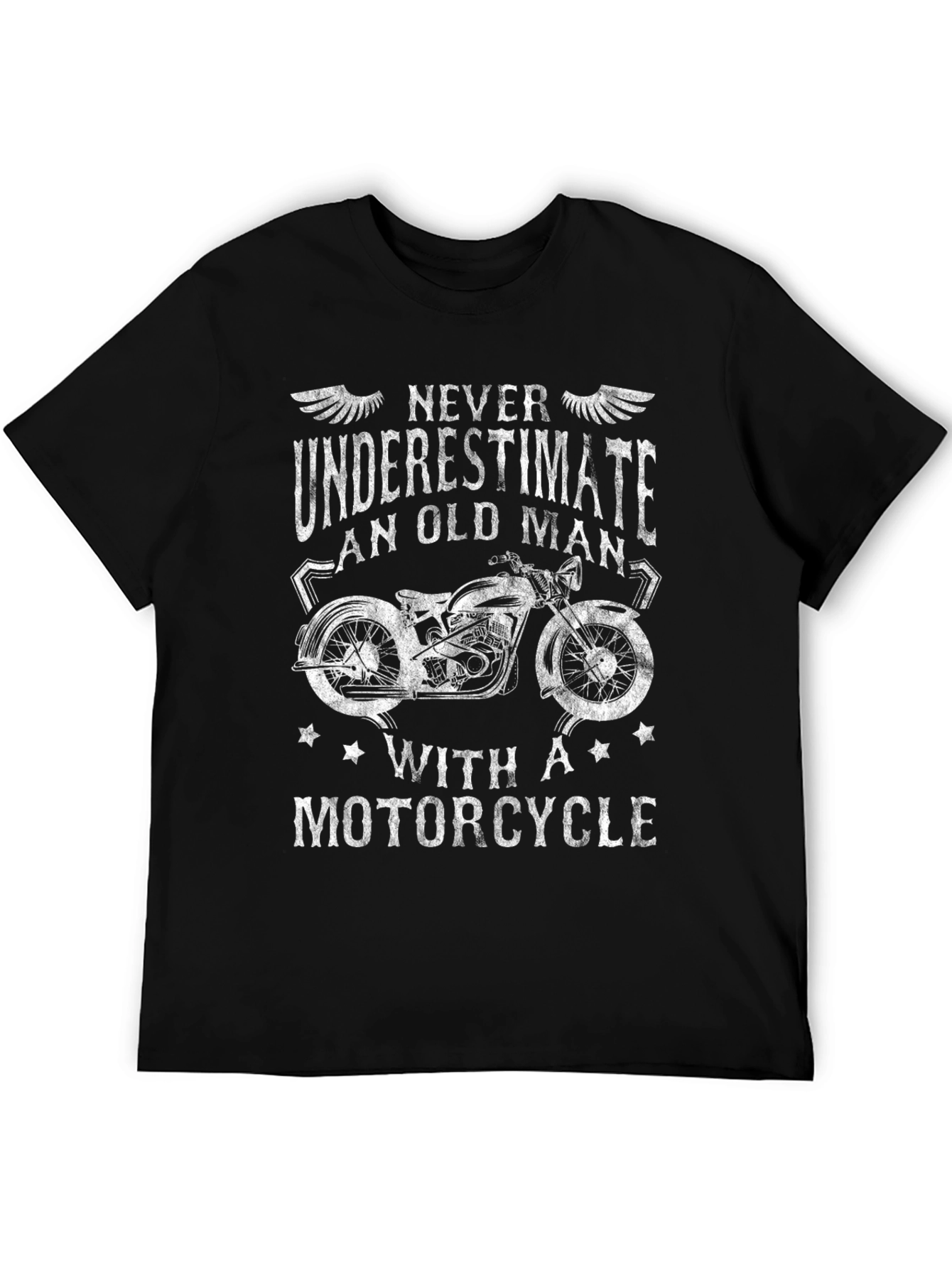 Never Underestimate Old Man T-Shirt
