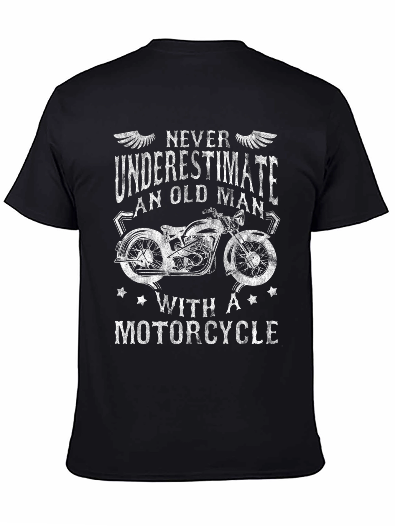 Never Underestimate Old Man T-Shirt