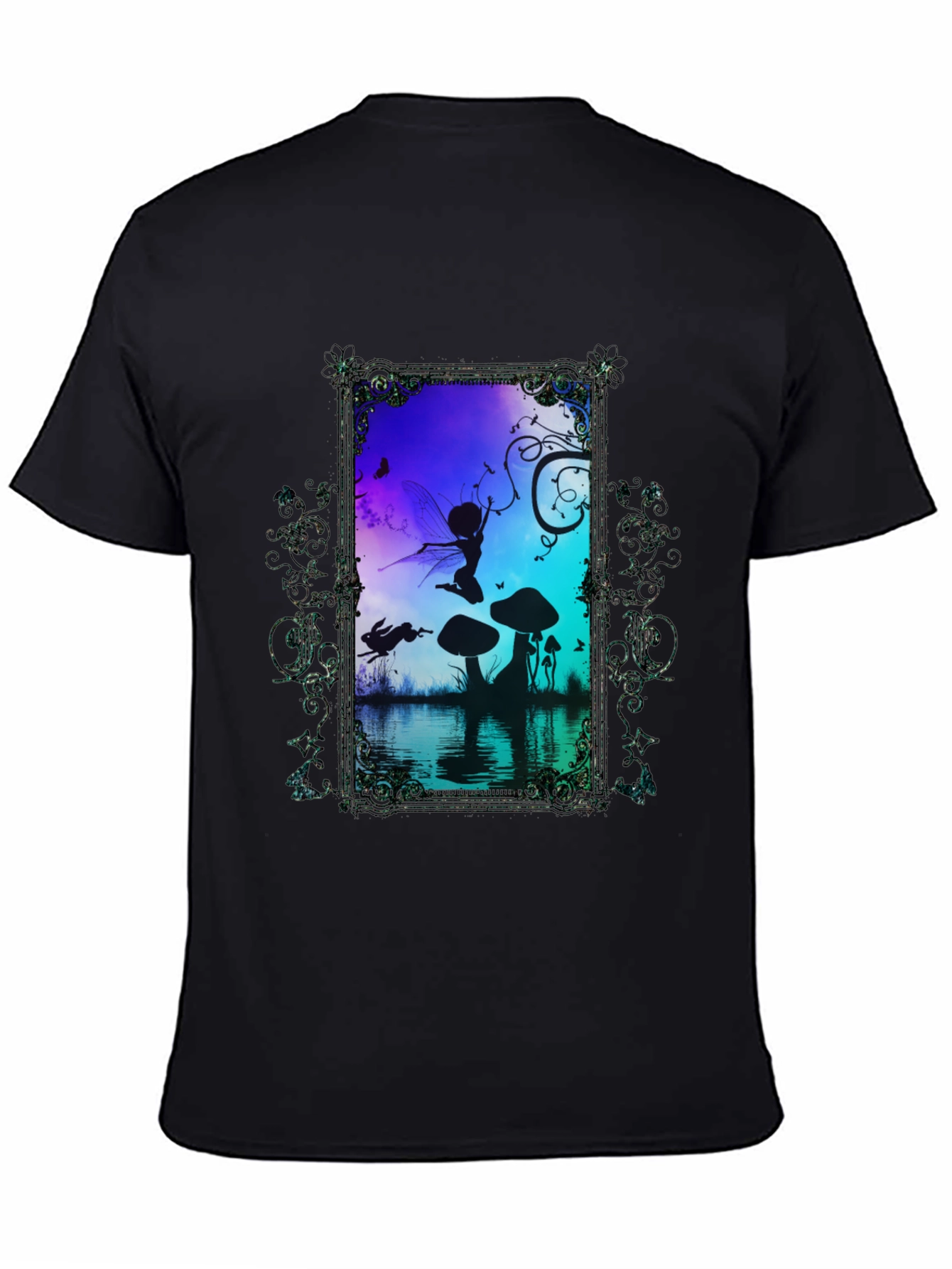 Fairy Silhouette Graphic T-Shirt
