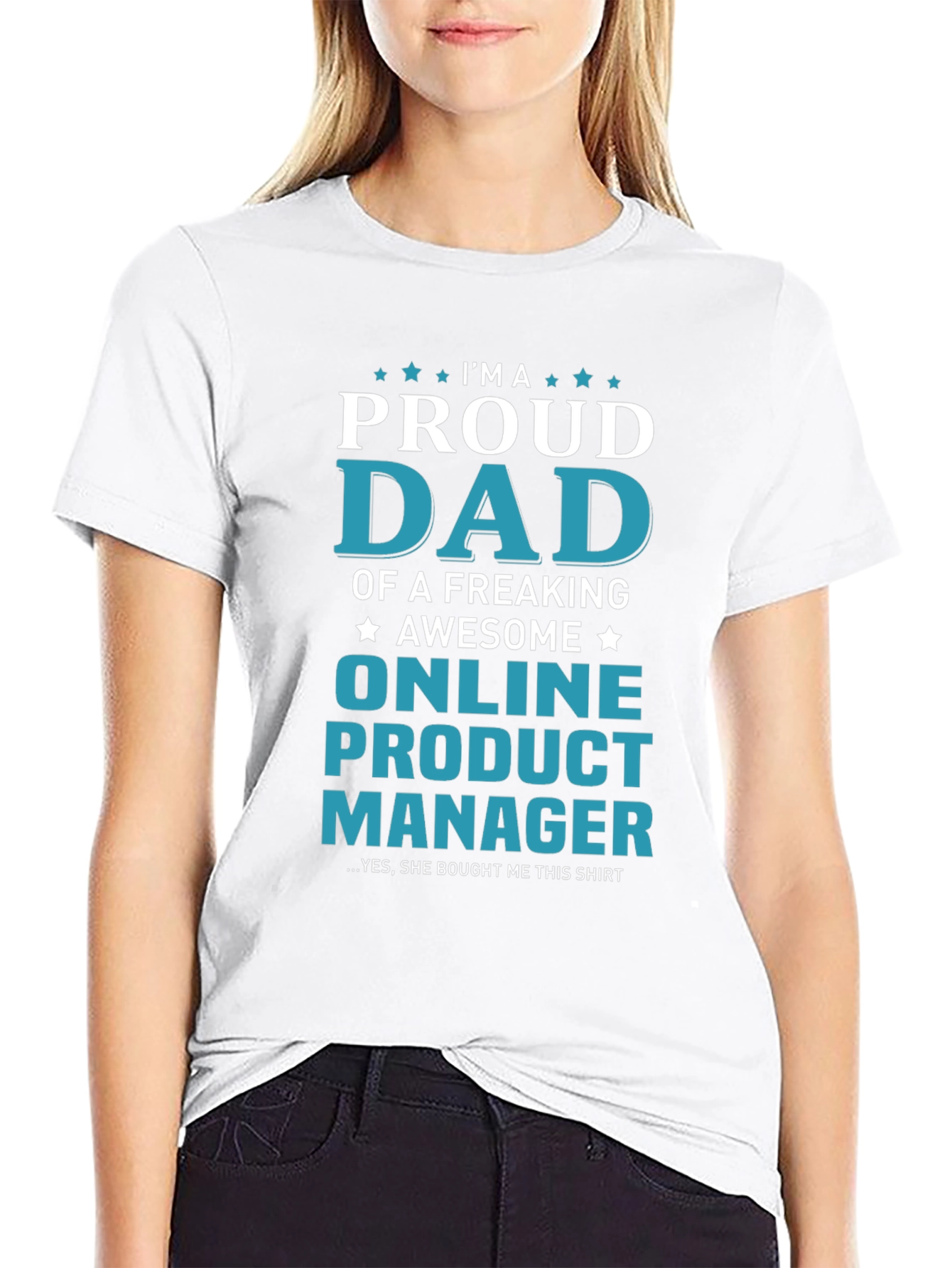 Proud Dad Online Product Manager T-Shirt