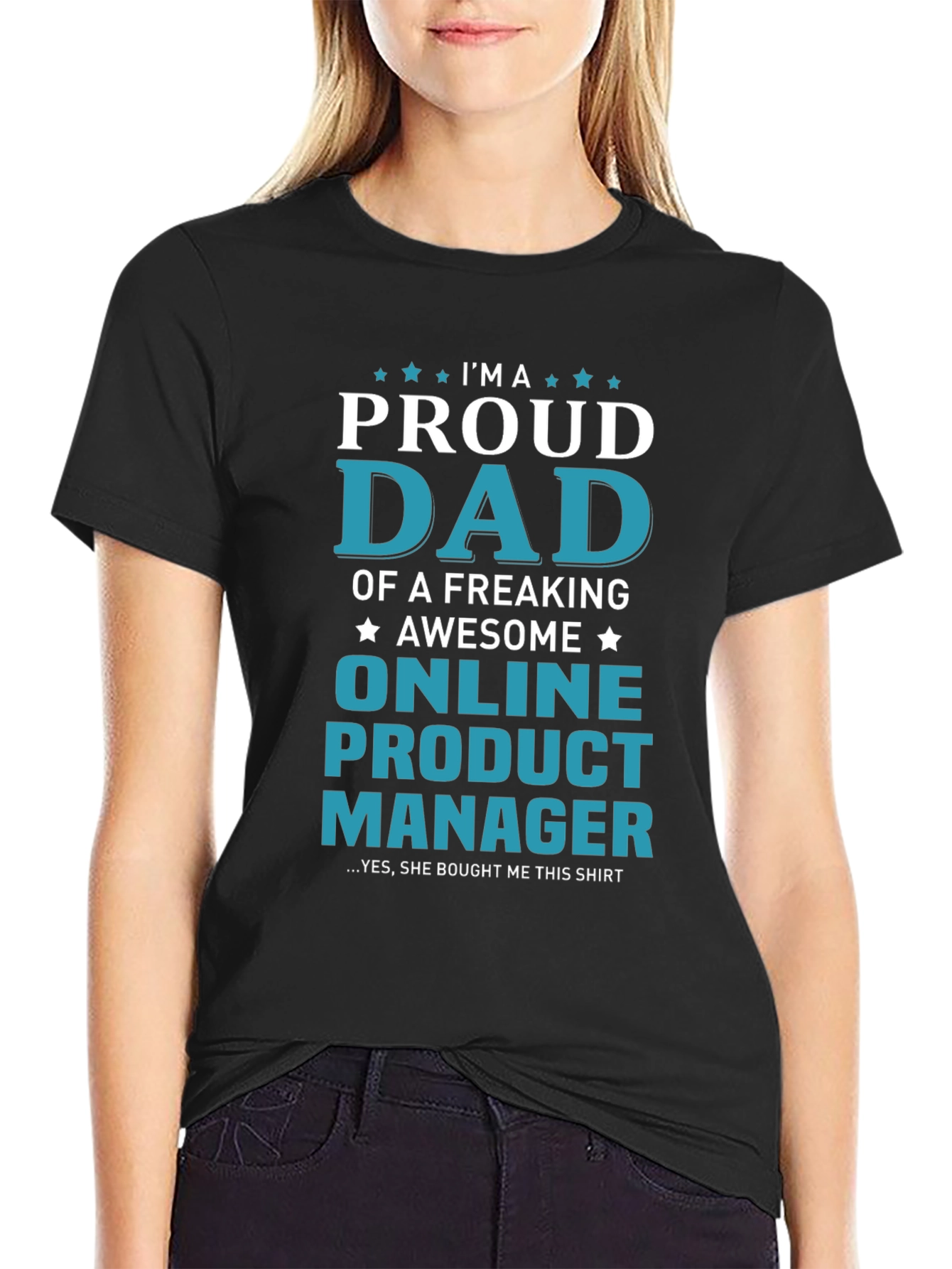 Proud Dad Online Product Manager T-Shirt
