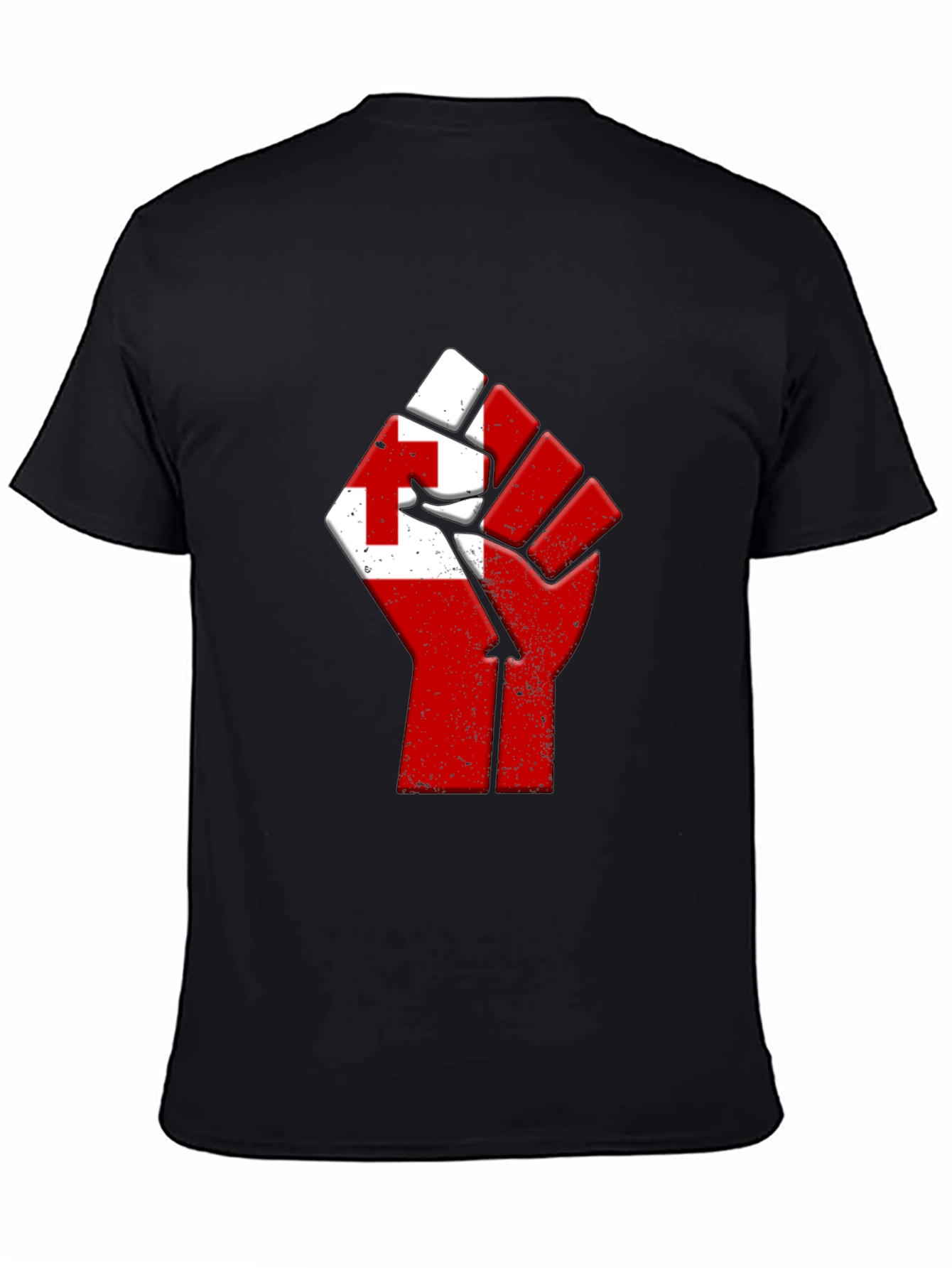 Tonga Flag Power Fist T-Shirt