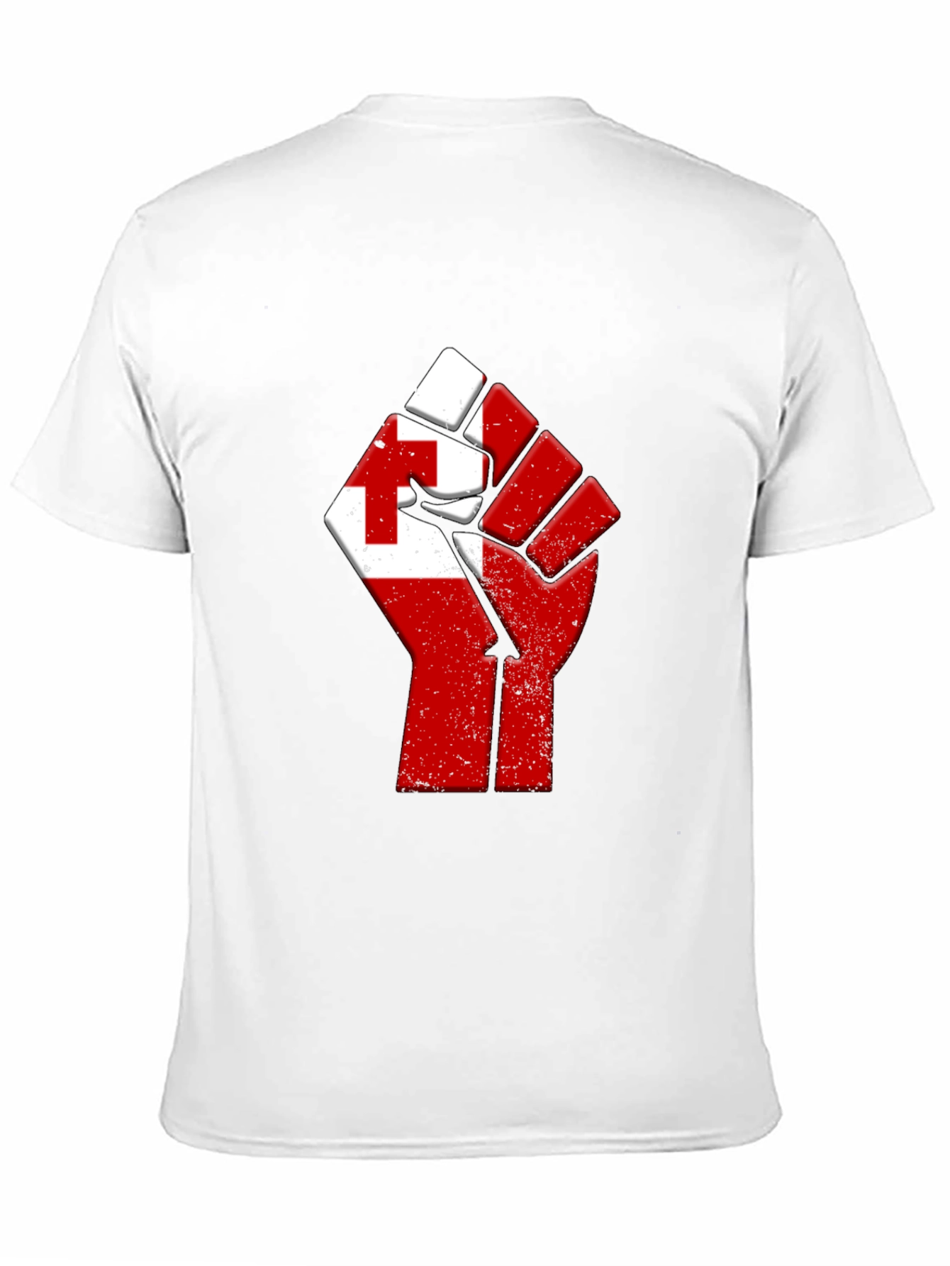 Tonga Flag Power Fist T-Shirt