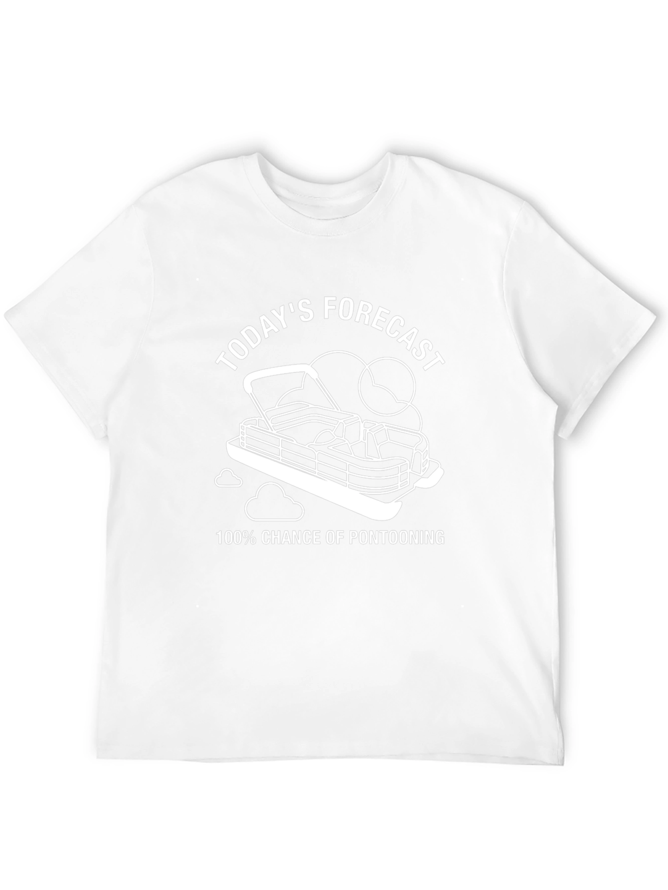 Pontooning Forecast Graphic Tee - Boating Life