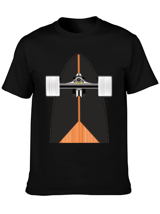 Skateboard Graphic T-Shirt - Cool Style