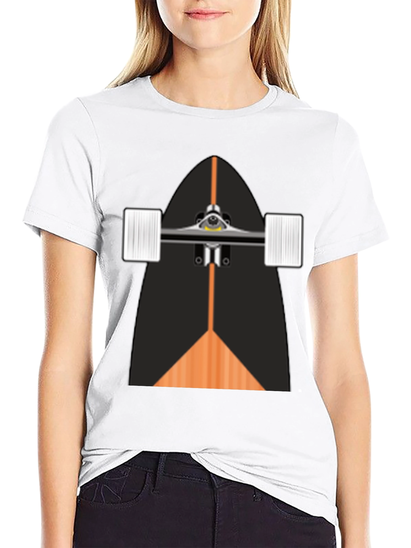 Skateboard Graphic T-Shirt - Cool Style