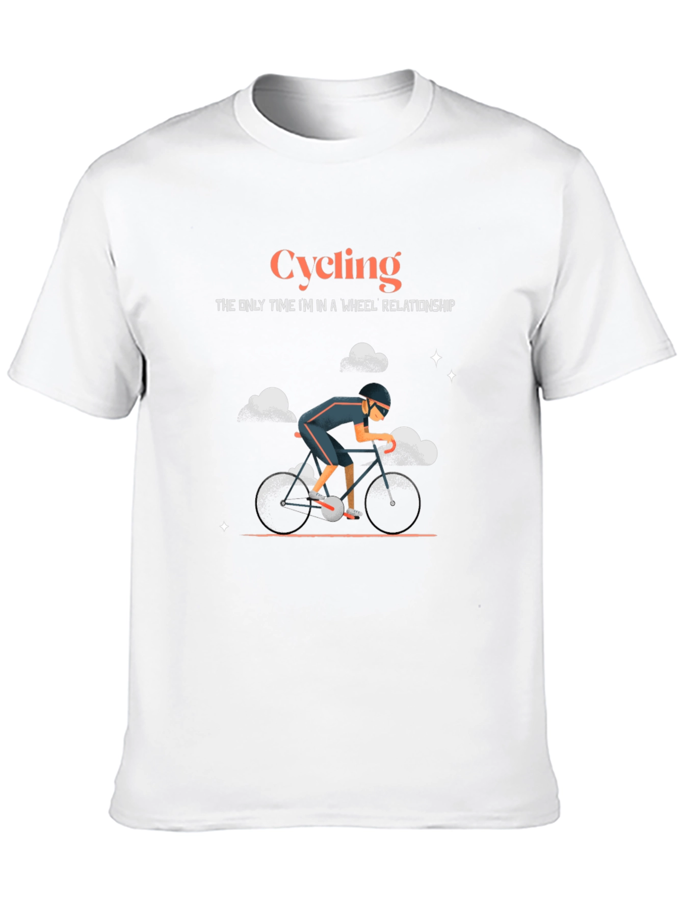Cycling Wheel Relationship T-Shirt