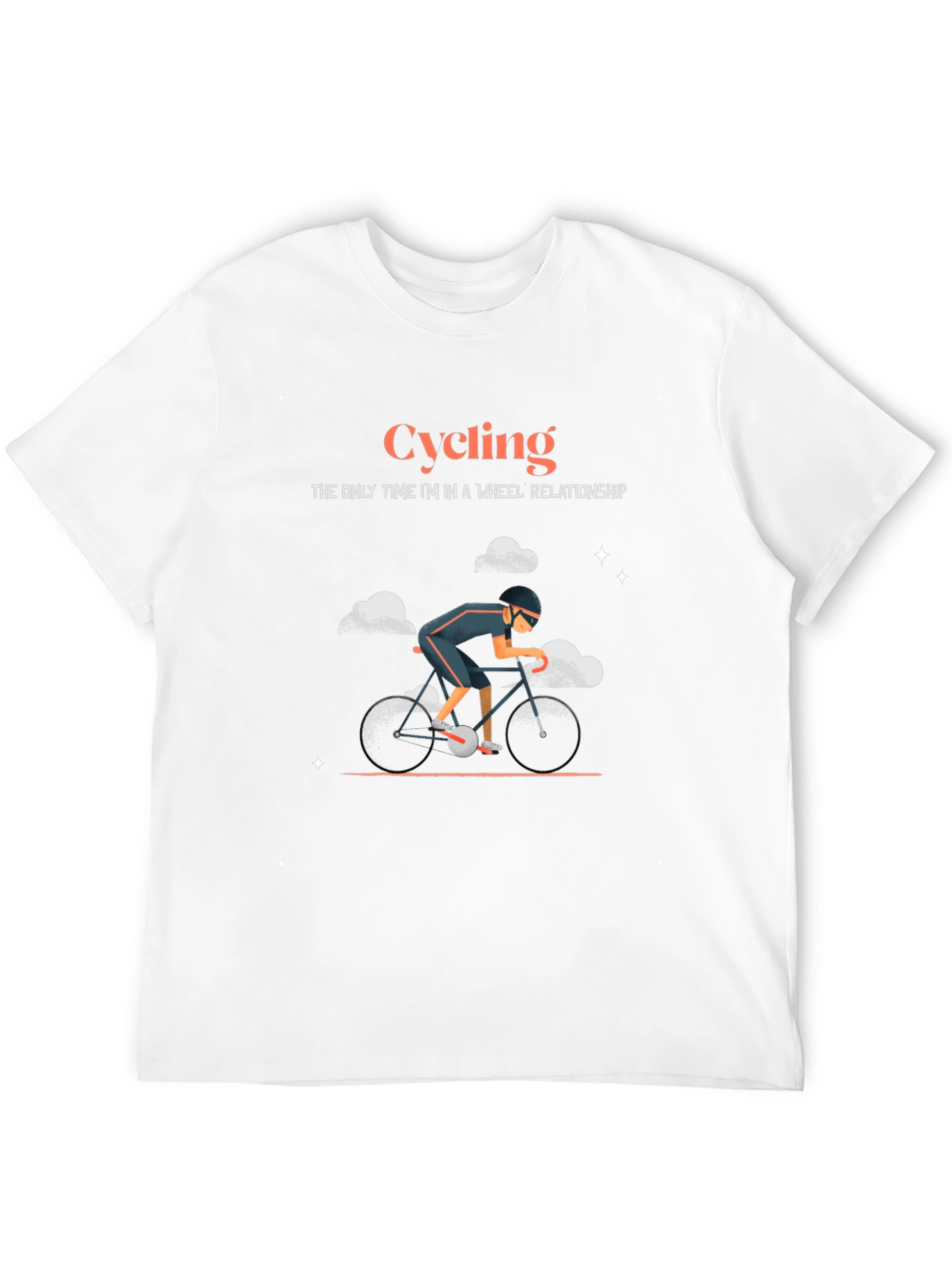 Cycling Wheel Relationship T-Shirt