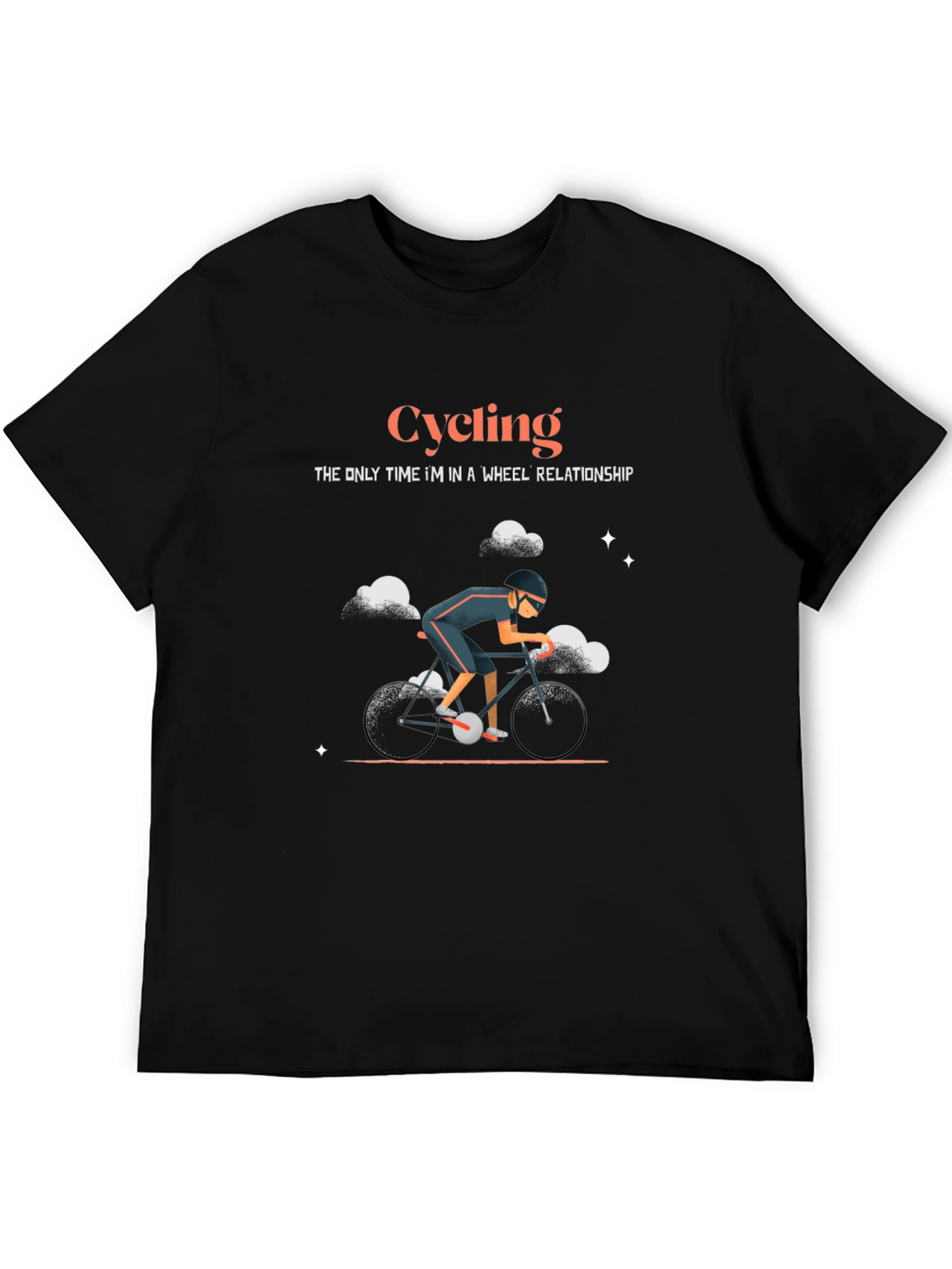 Cycling Wheel Relationship T-Shirt