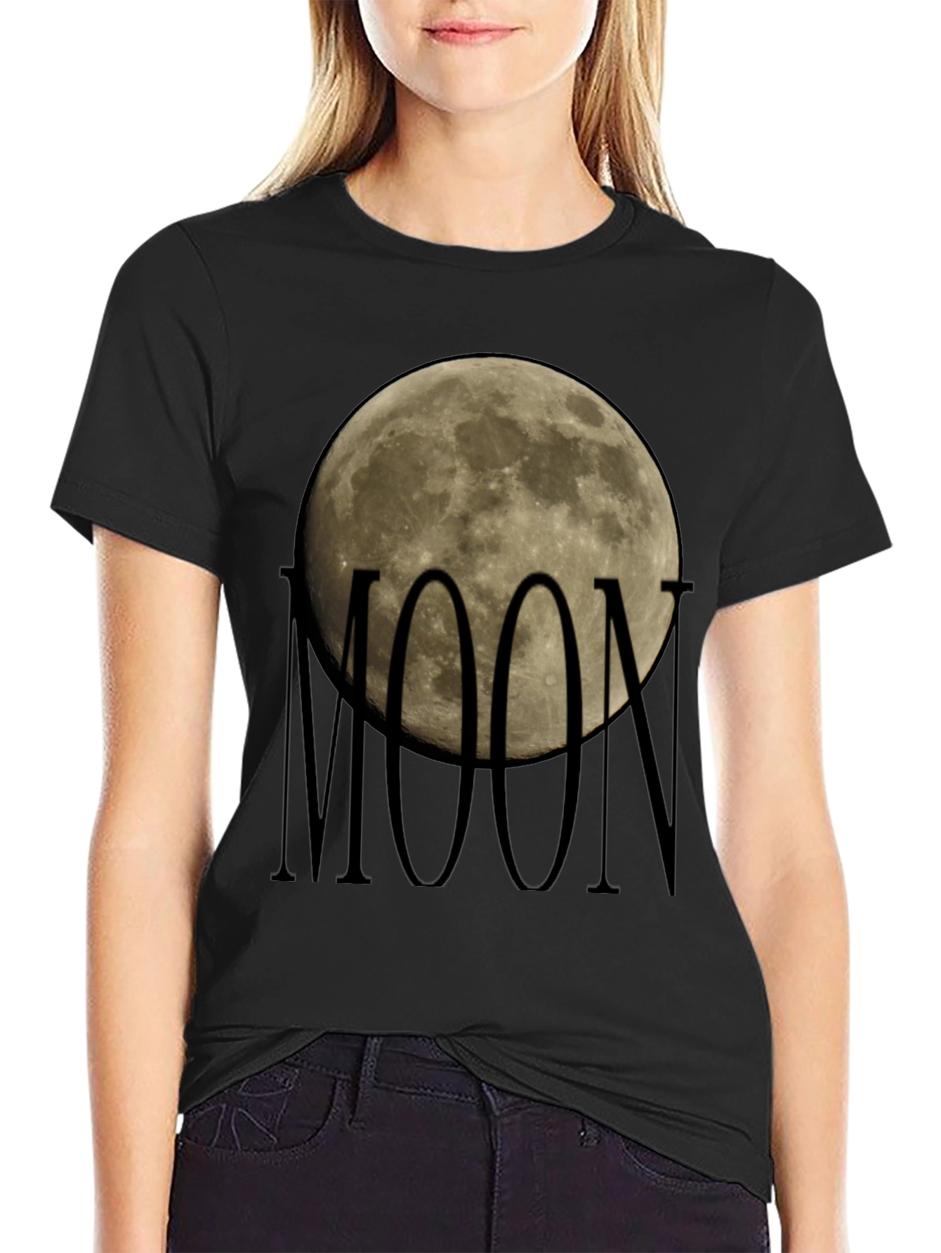 Moon Graphic T-Shirt - Lunar Celestial Tee