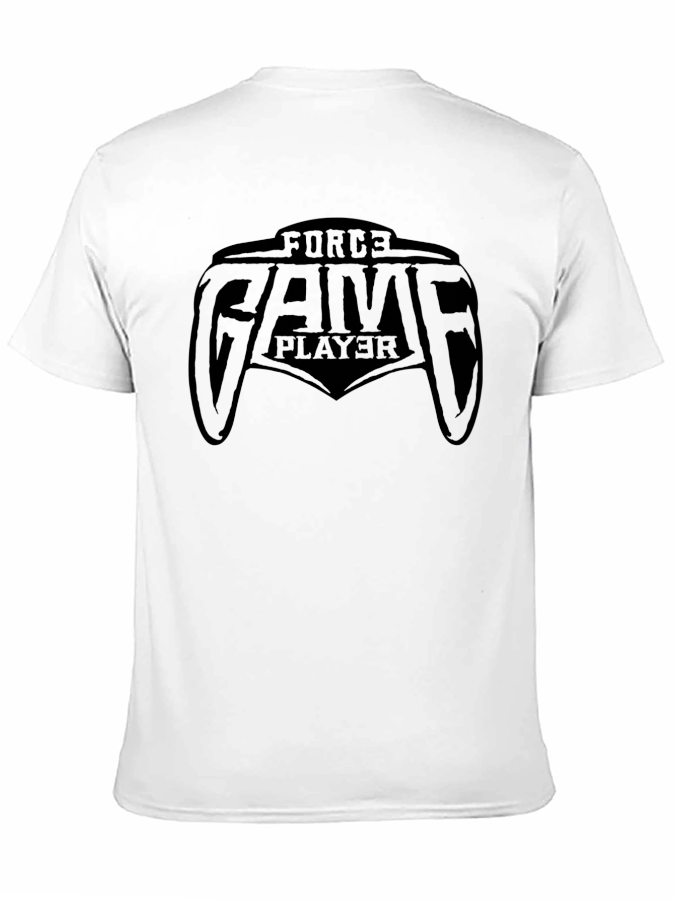 Force Game Player Black T-Shirt
