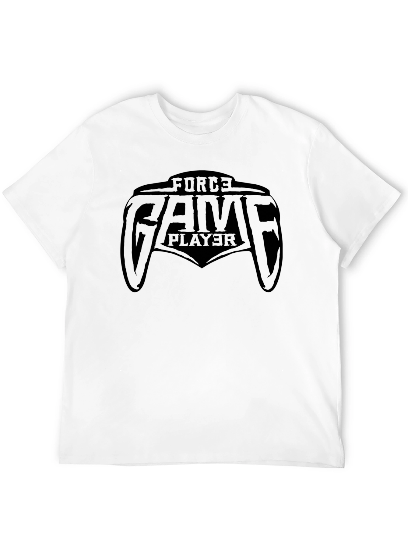 Force Game Player Black T-Shirt