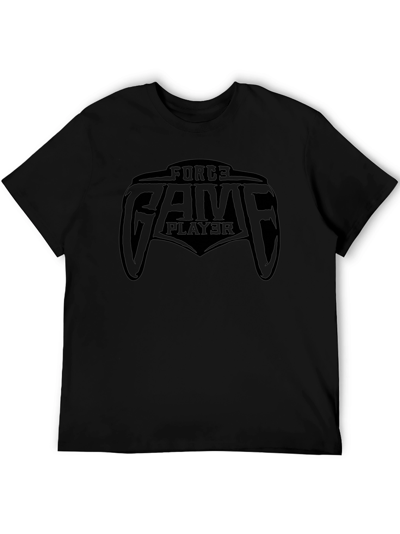 Force Game Player Black T-Shirt
